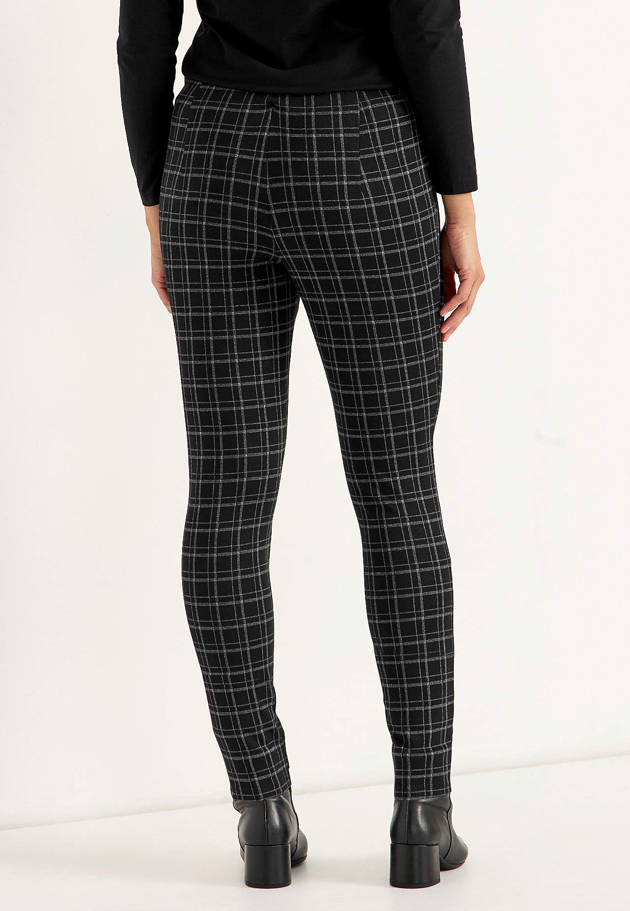 Jacquardmønstrede leggings