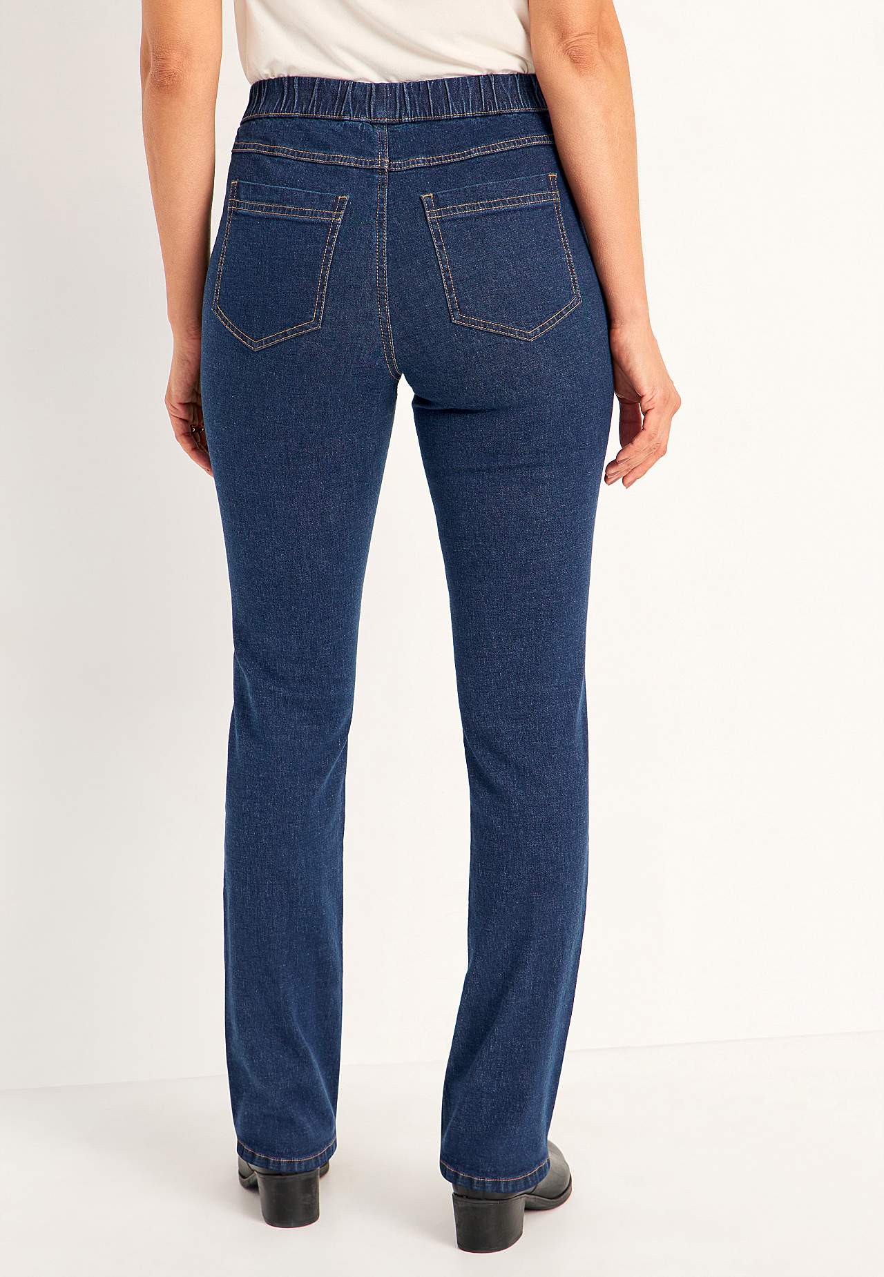 Elastiske, smalle jeggings