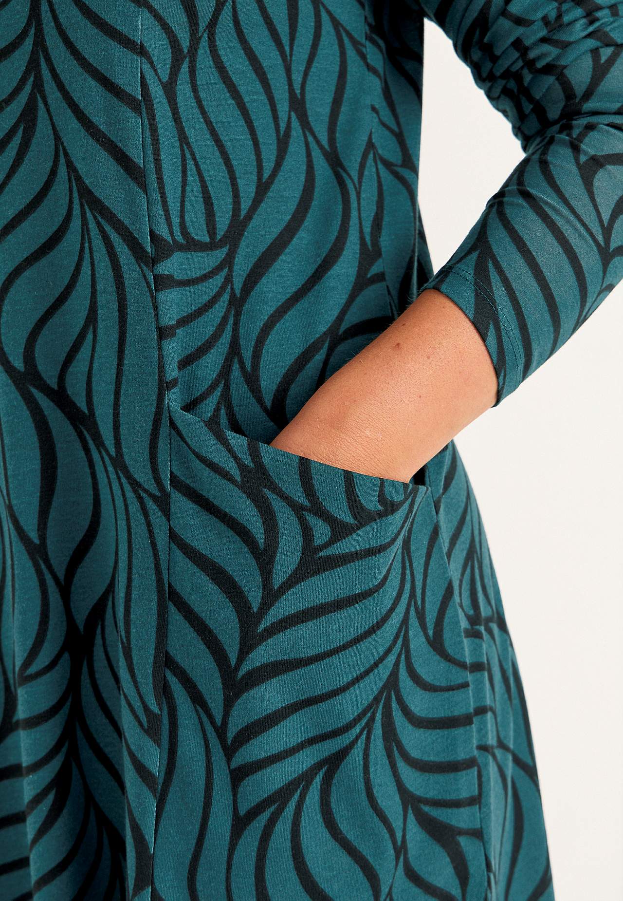 Jerseytunika med lommer