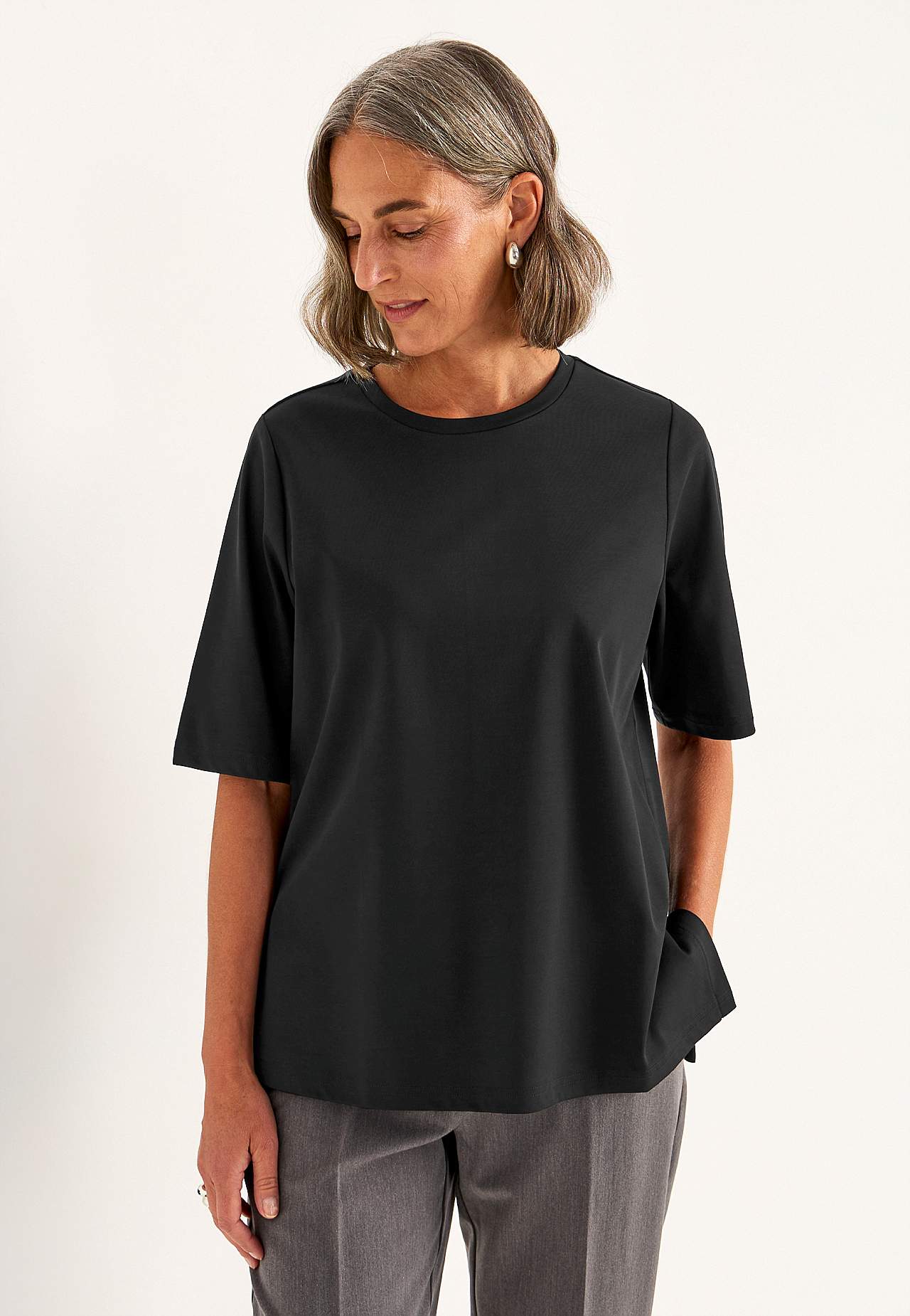 Elastisk Premium t-shirt