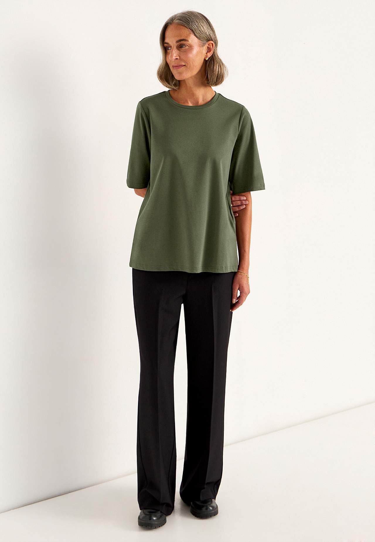 Elastisk Premium t-shirt