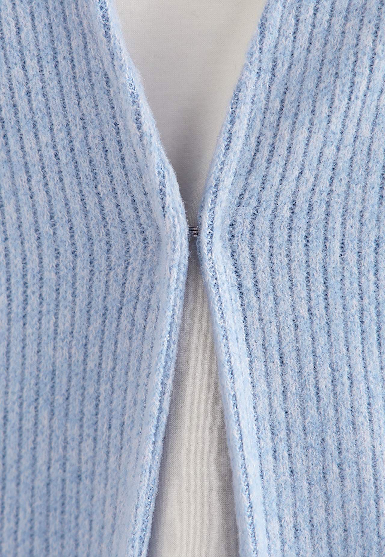 Superblød cardigan med lommer