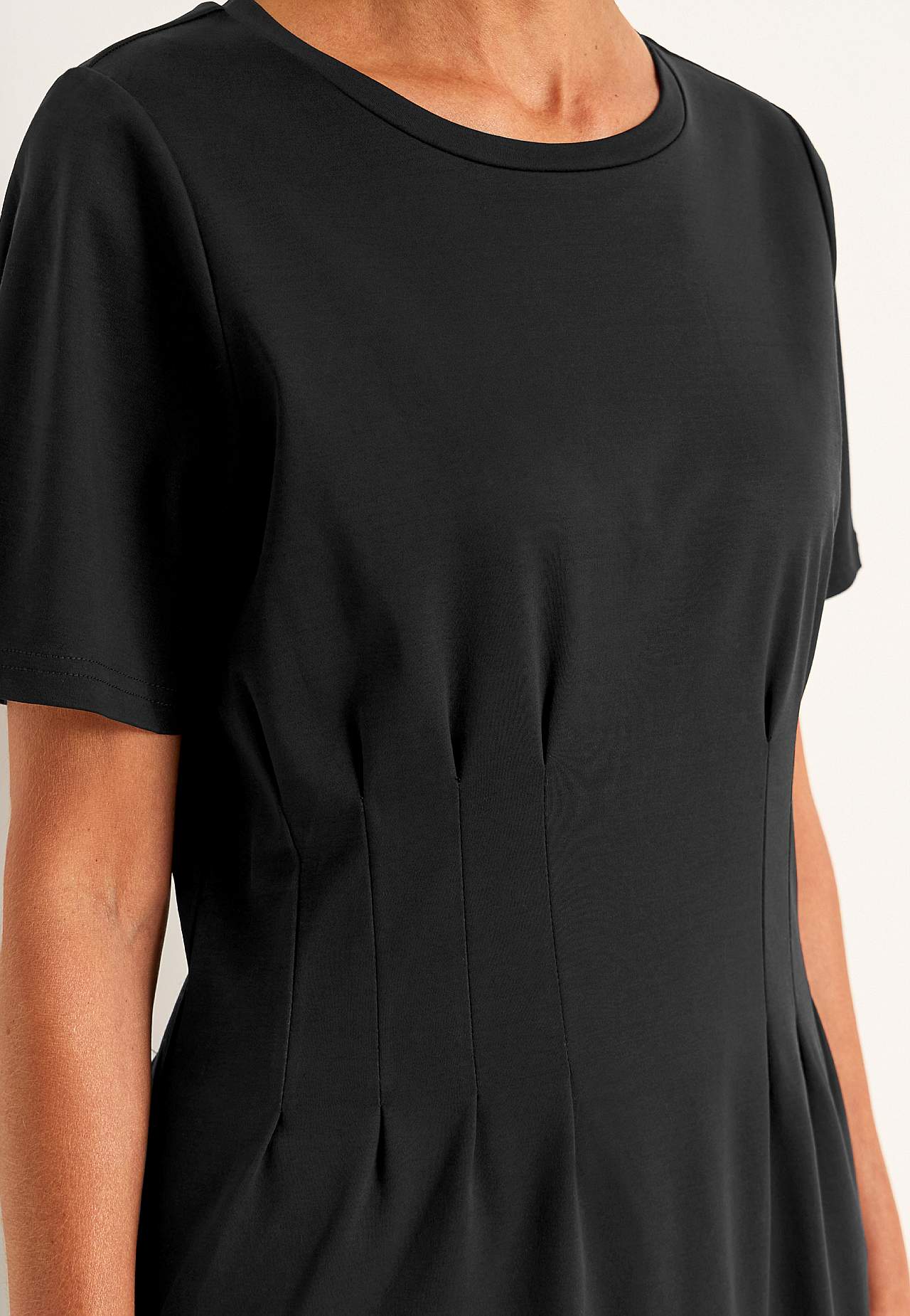 Elastisk Premium jerseykjole
