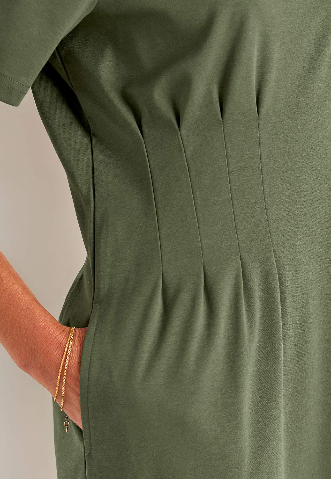 Elastisk Premium jerseykjole