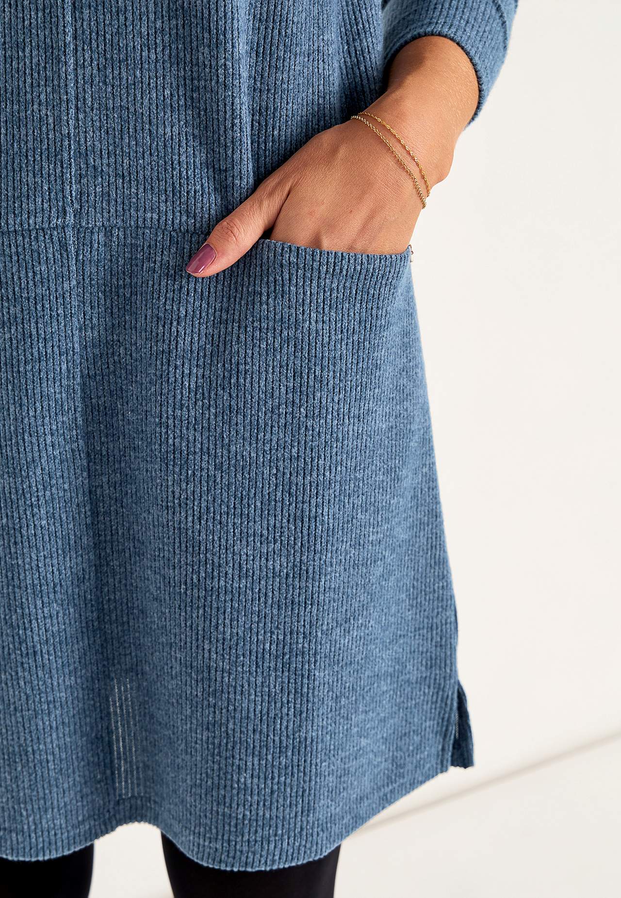 Superblød tunika med lommer Beata