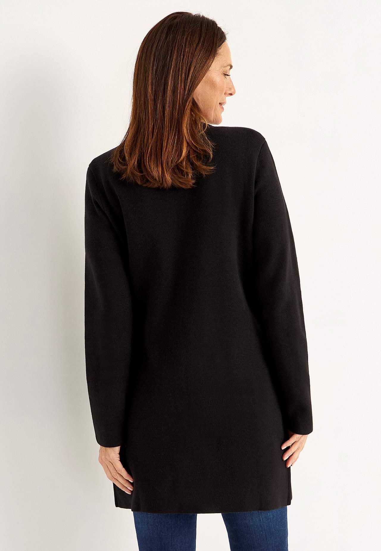 Cardigan med lynlås