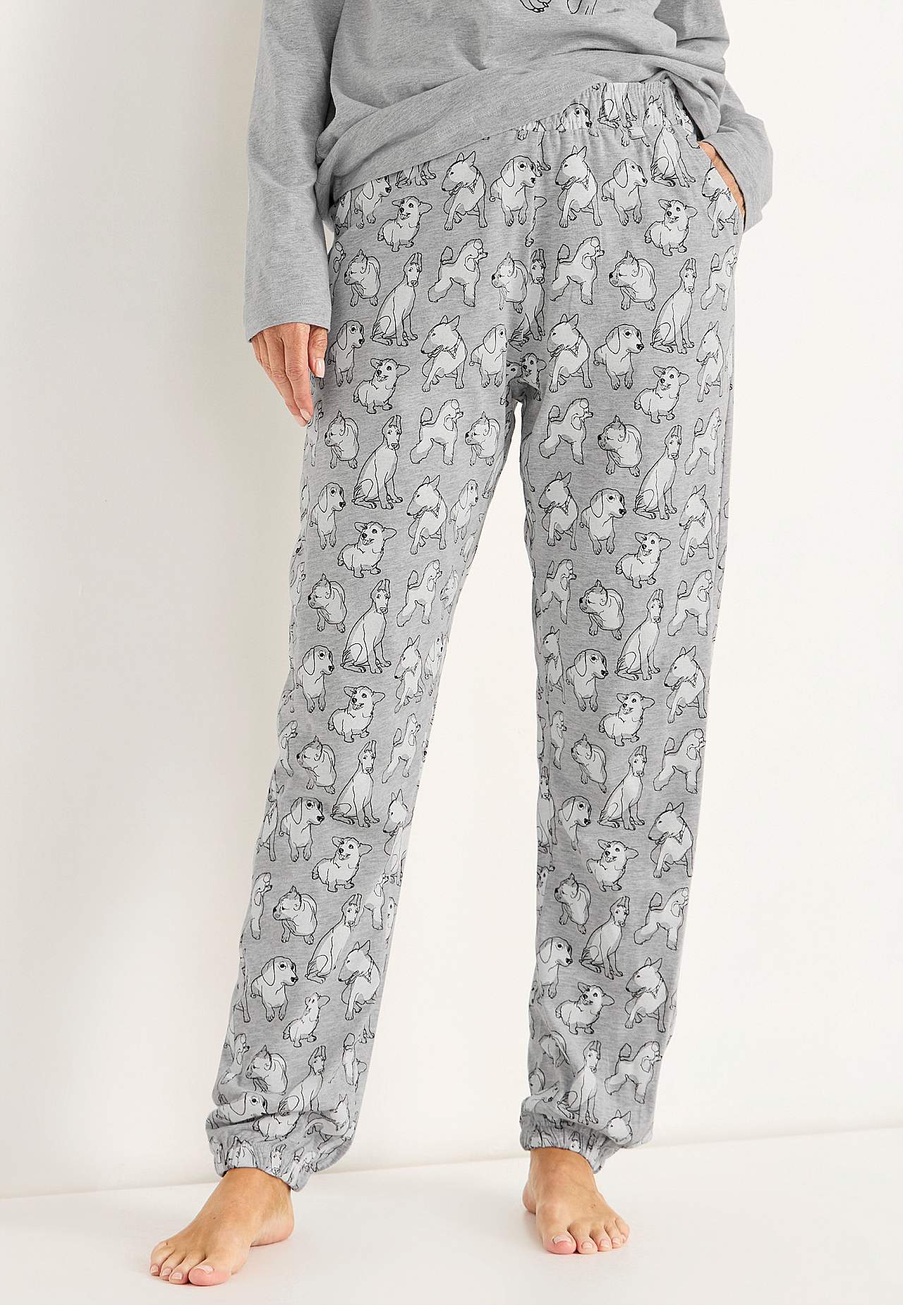 To-delt pyjamas