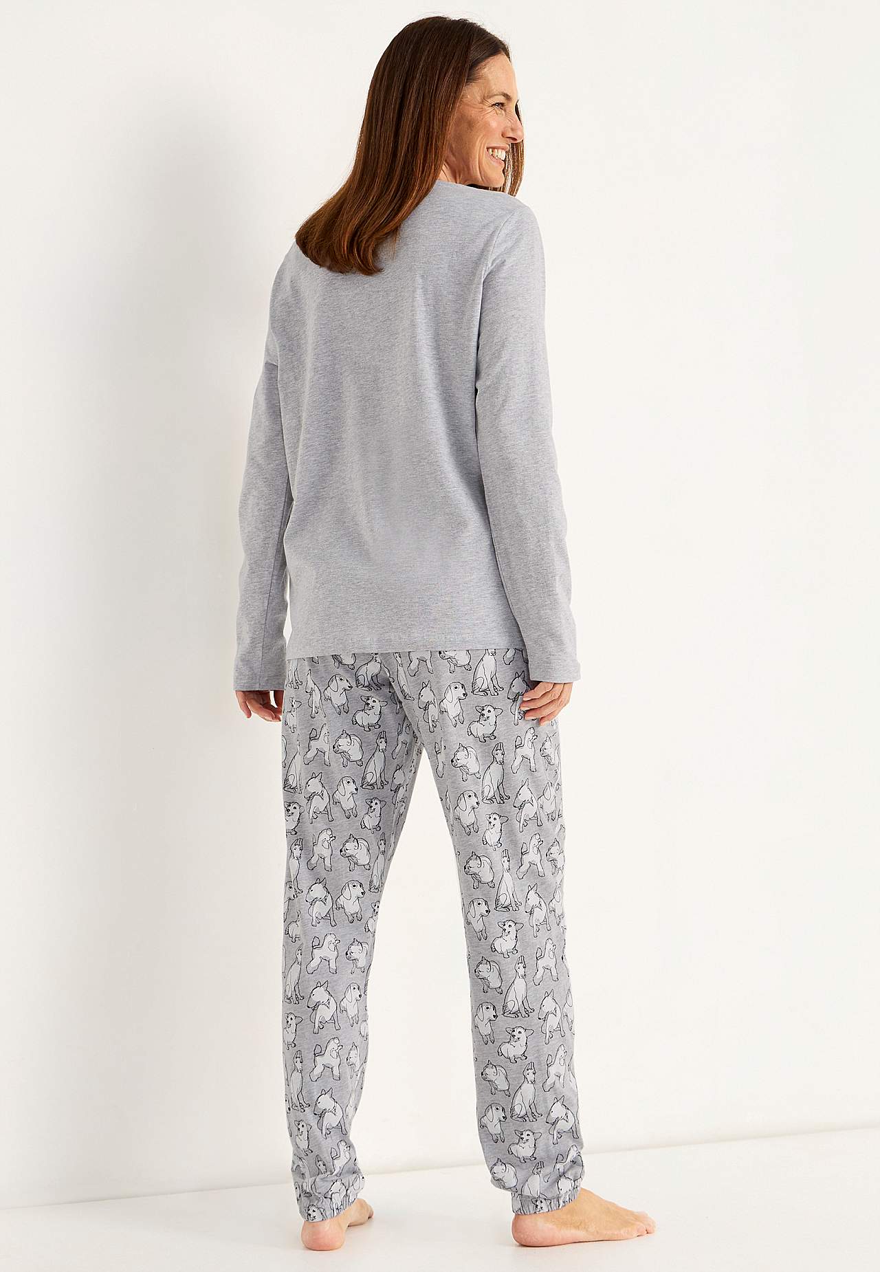 To-delt pyjamas