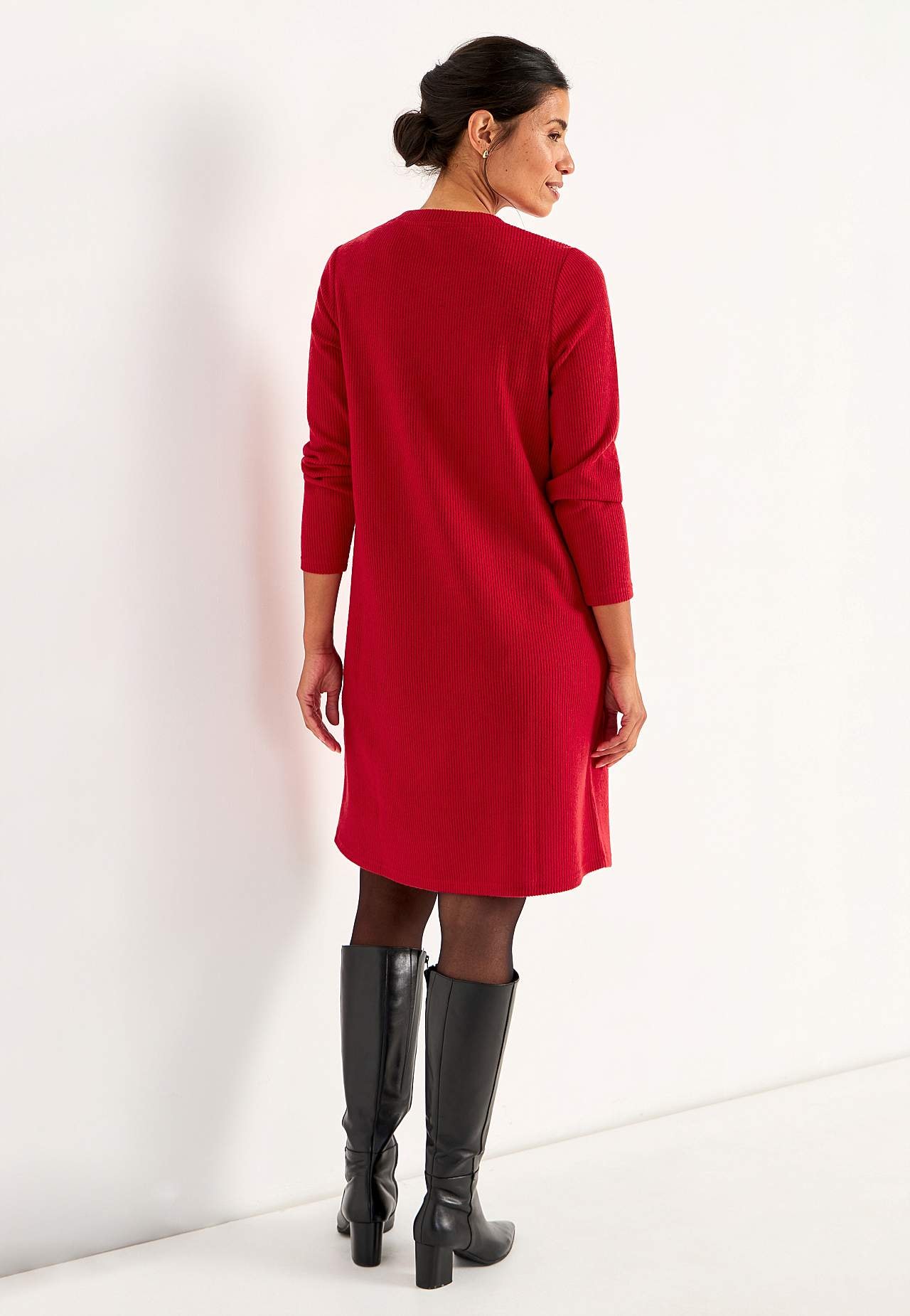 Superblød kjole med lommer Beata