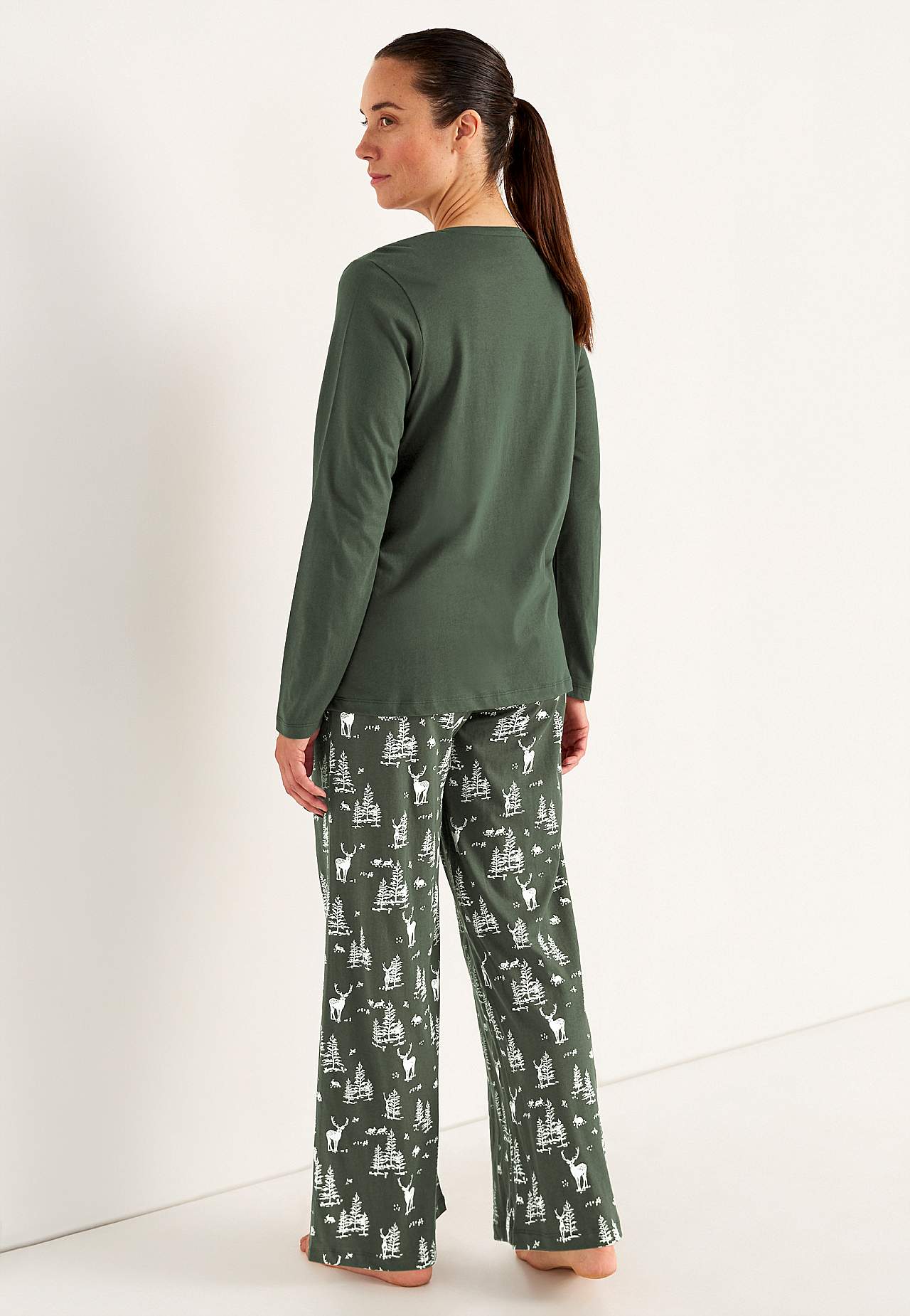 To-delt pyjamas