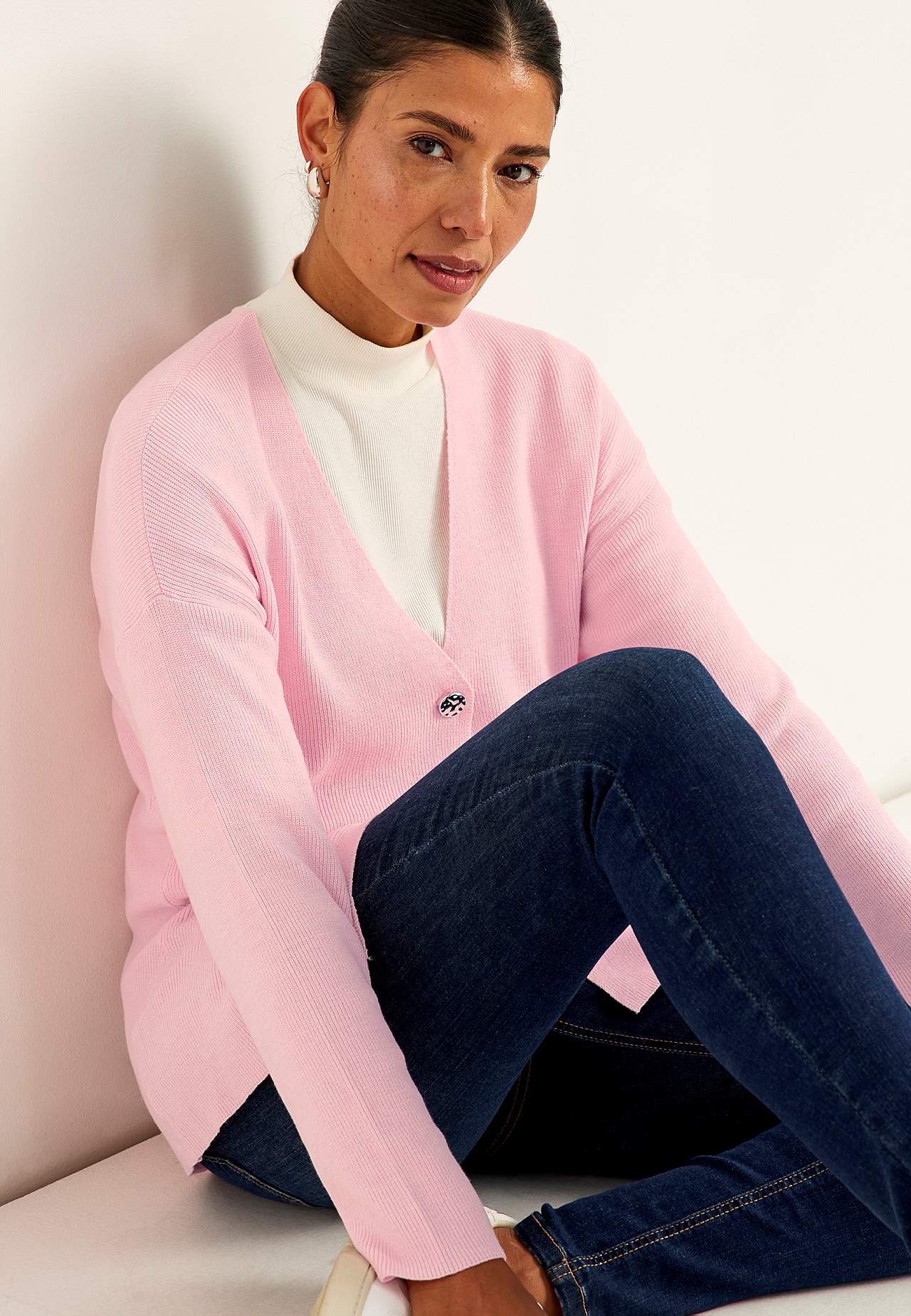 Fintstrikket cardigan