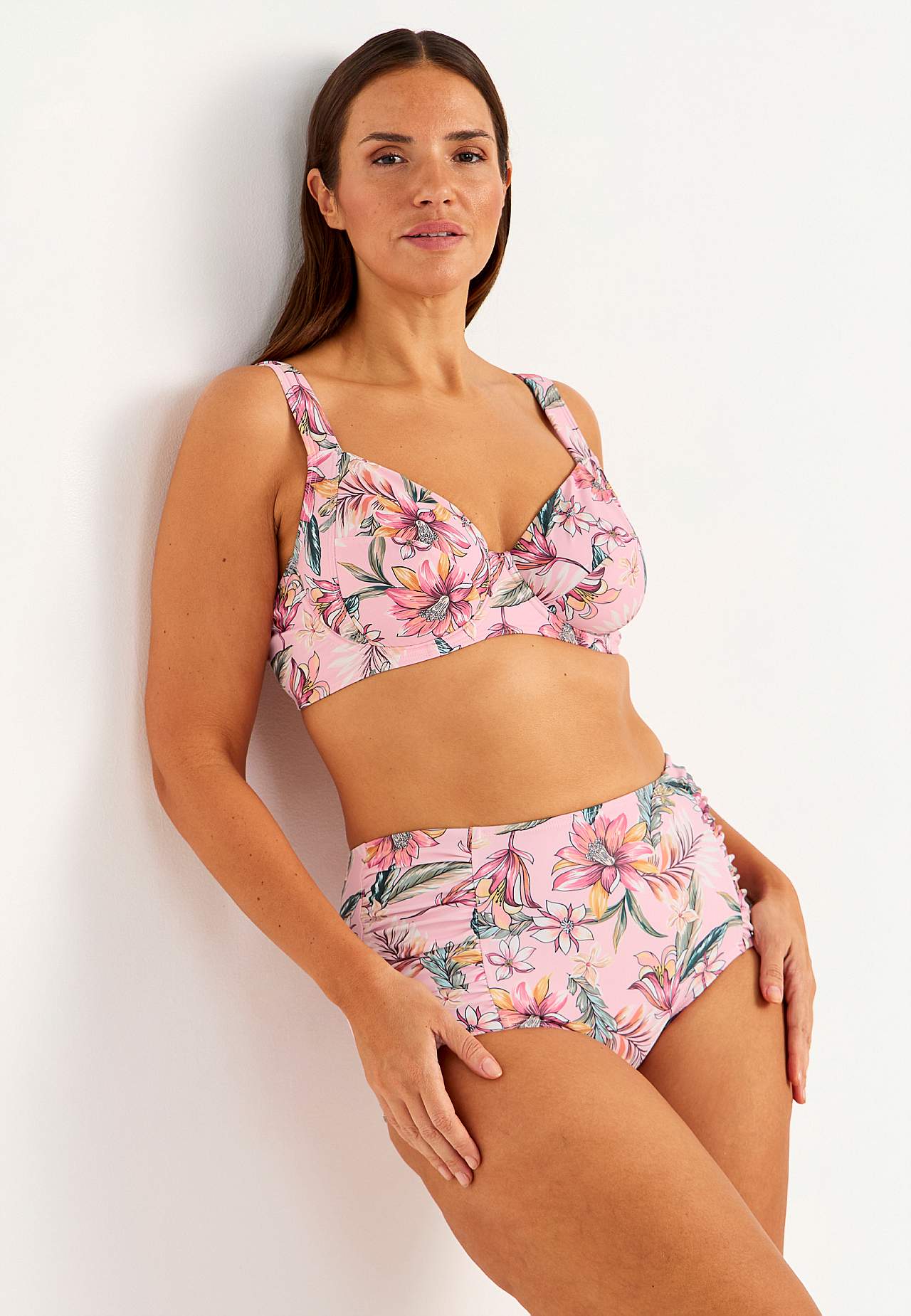 Uforet bikini-bh med et blomstermønster Umeå