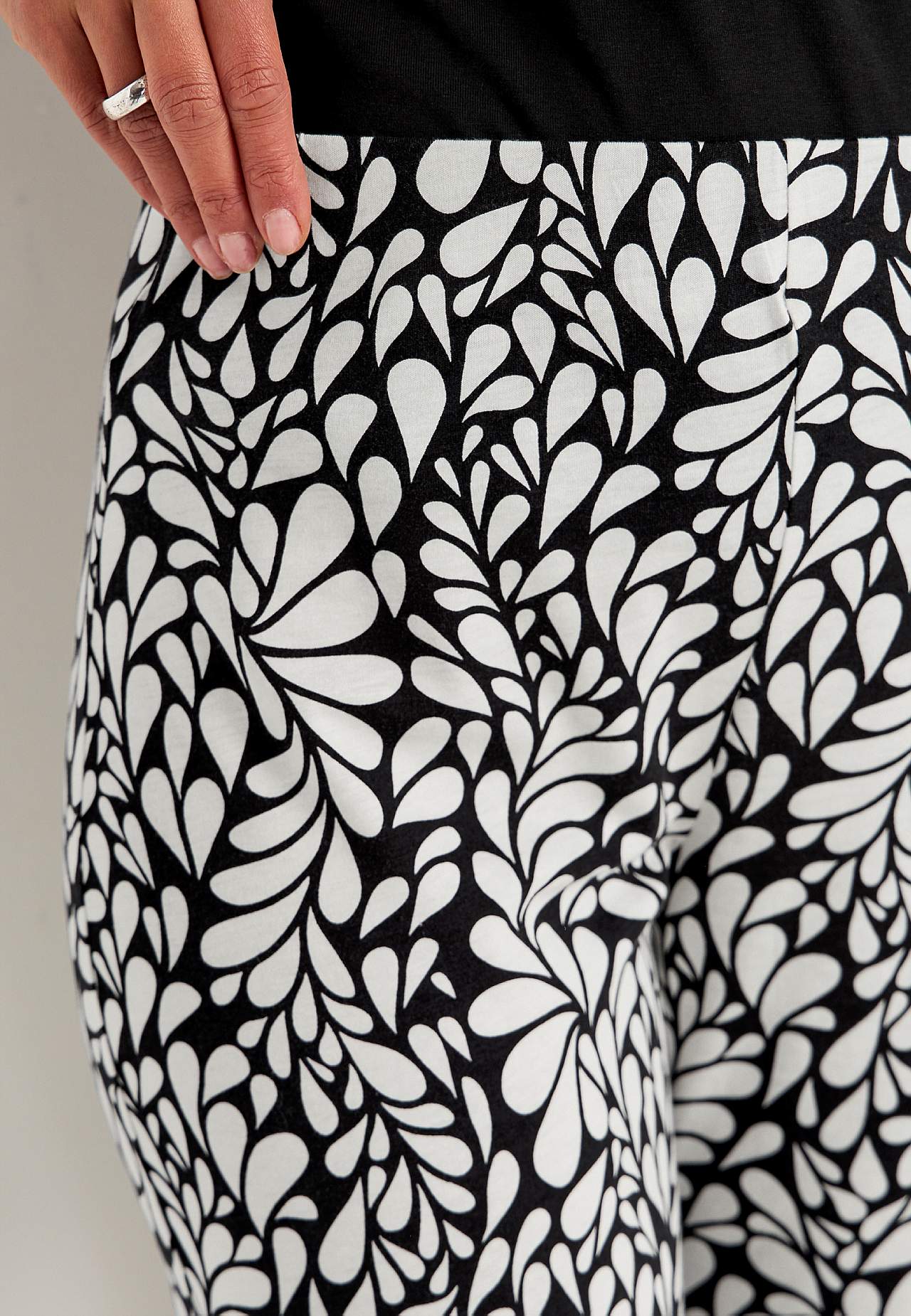 Culottebukser i jersey