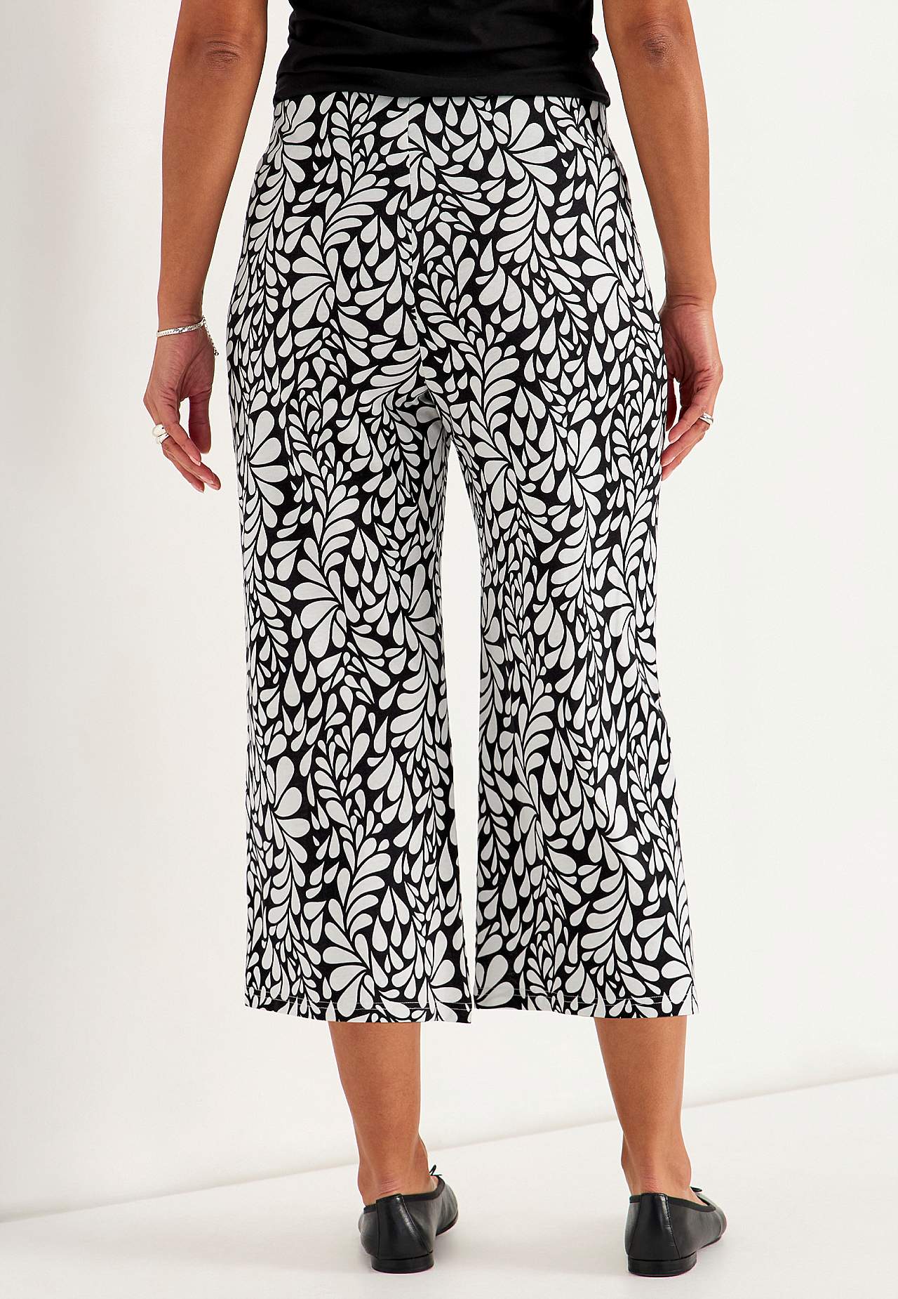 Culottebukser i jersey