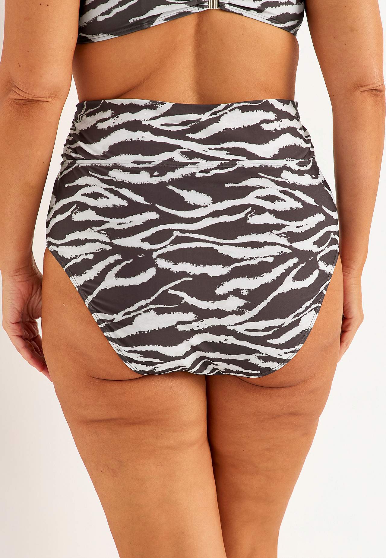 Bikinitrusse med foldbar kant ved taljen Amalfi