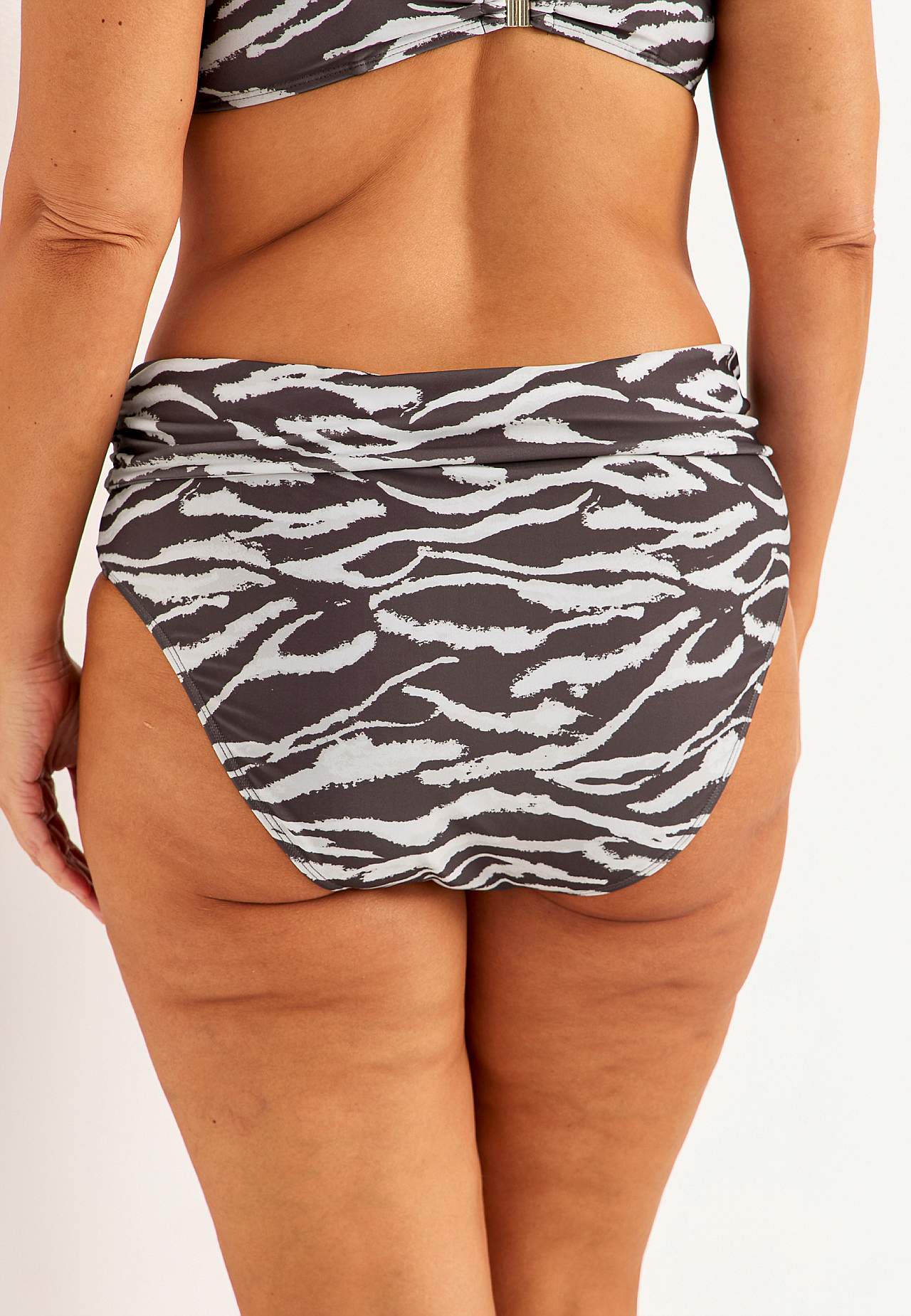 Bikinitrusse med foldbar kant ved taljen Amalfi