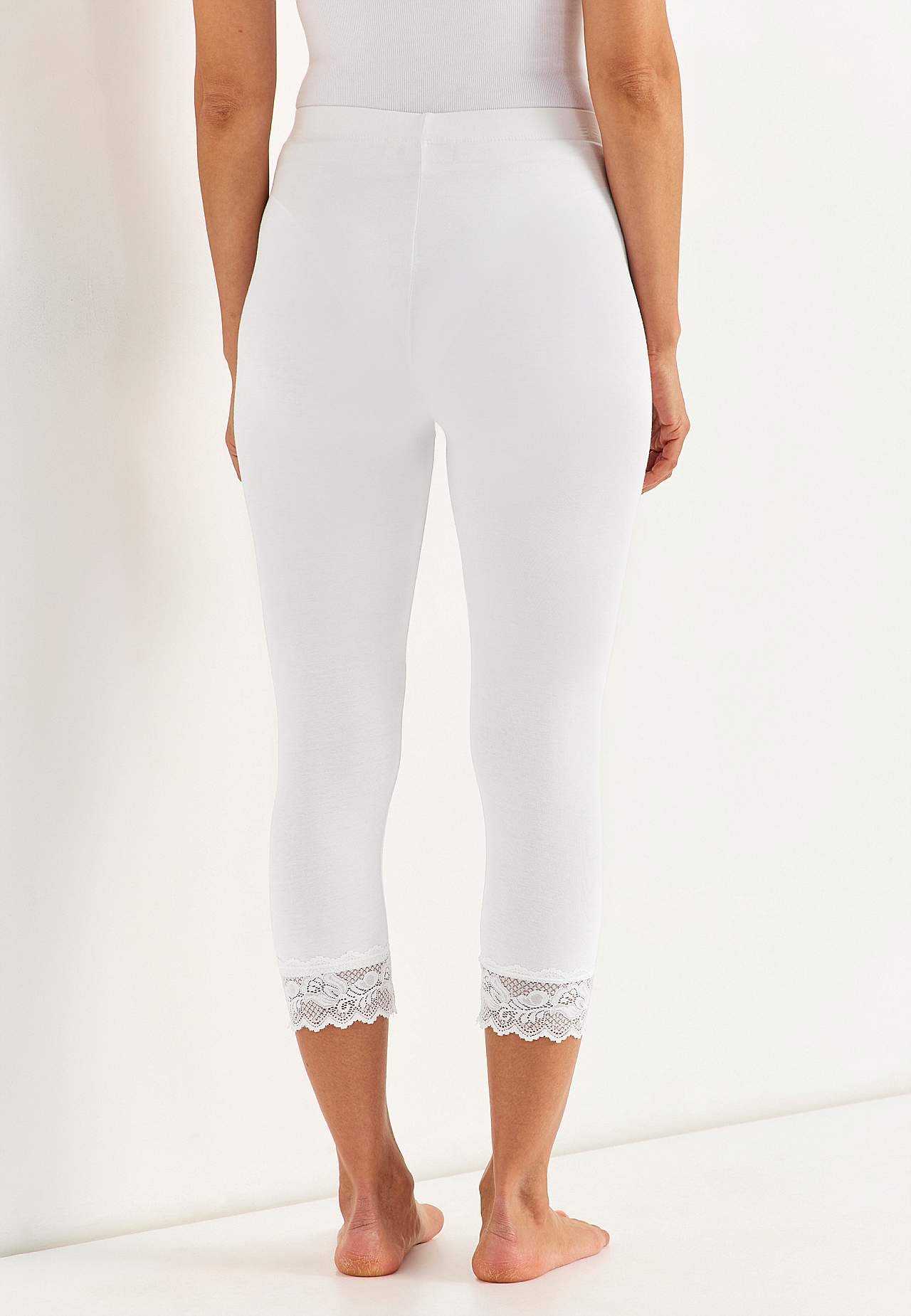 Capri leggings med blonde