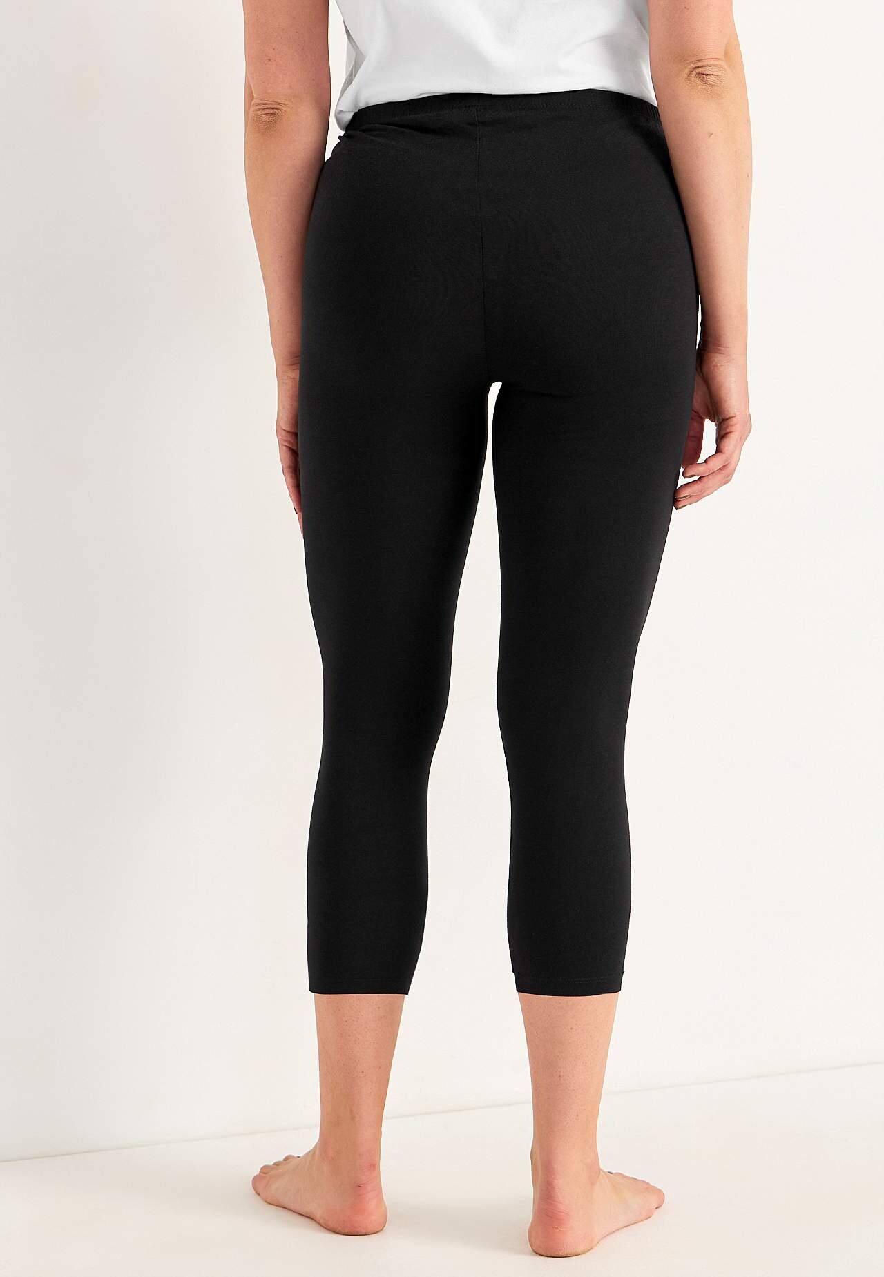 Capri leggings i jersey