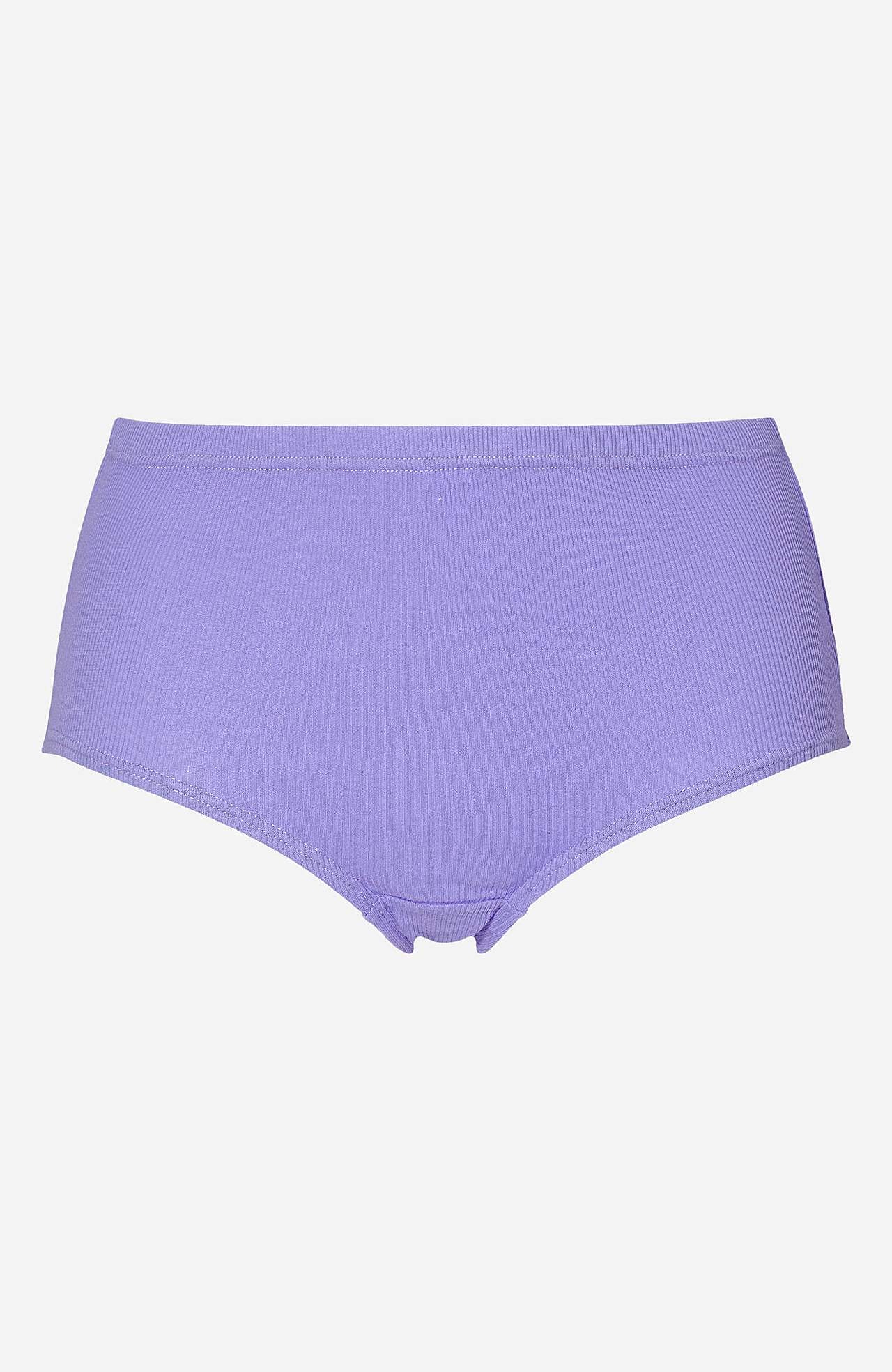 Ribbet trusse i bomuld Lisa 6-pack