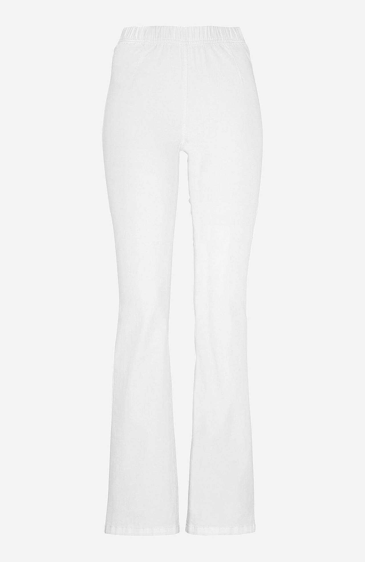 Elastiske jeggings med en bootcut