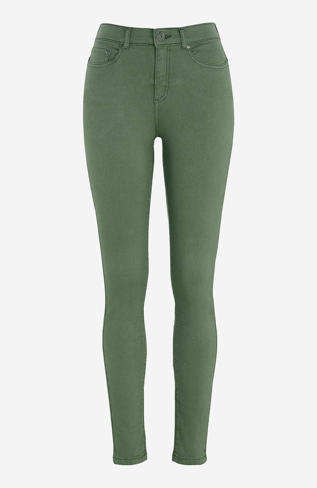 Twilljeans med superstræk