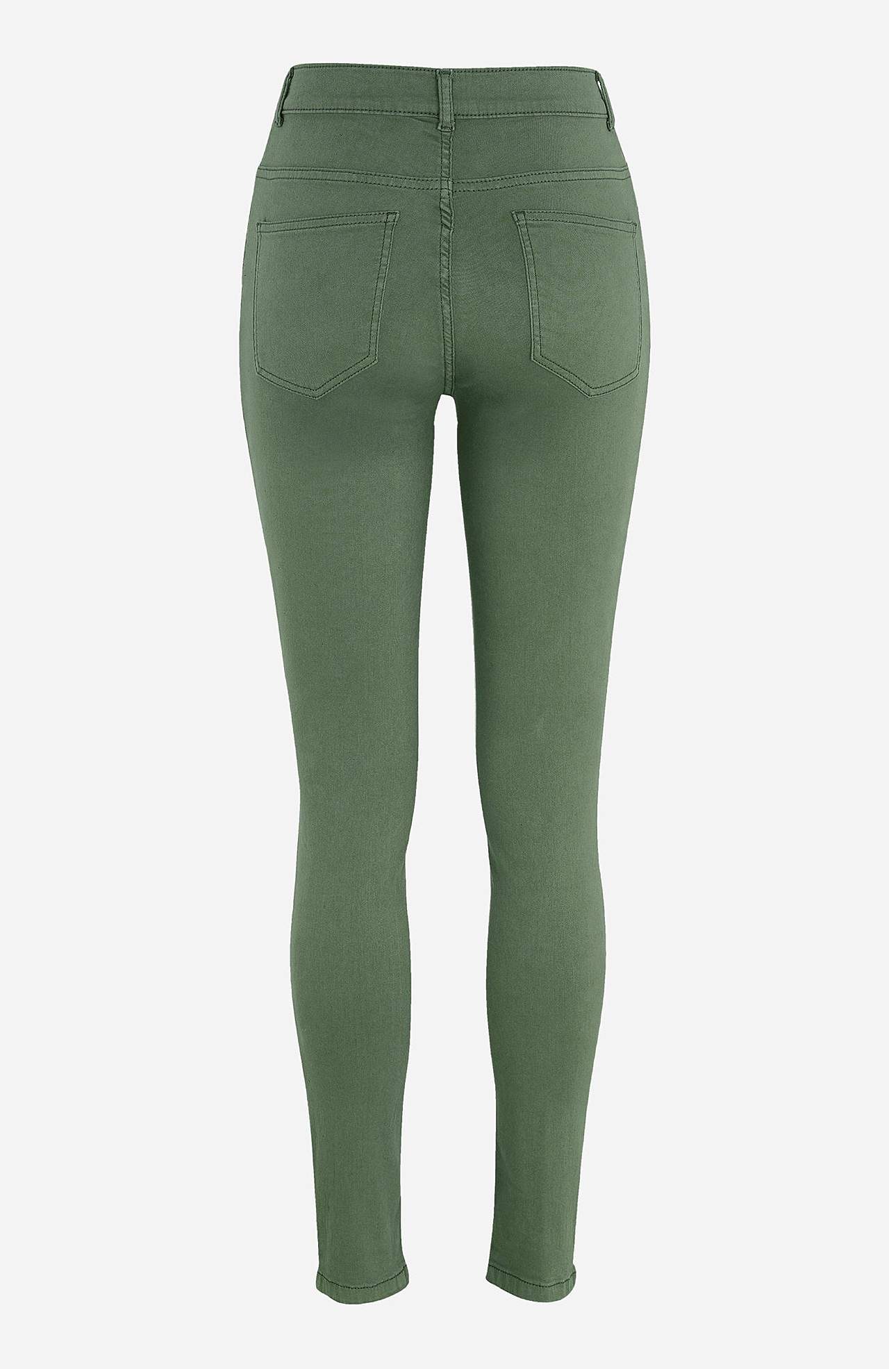 Twilljeans med superstræk