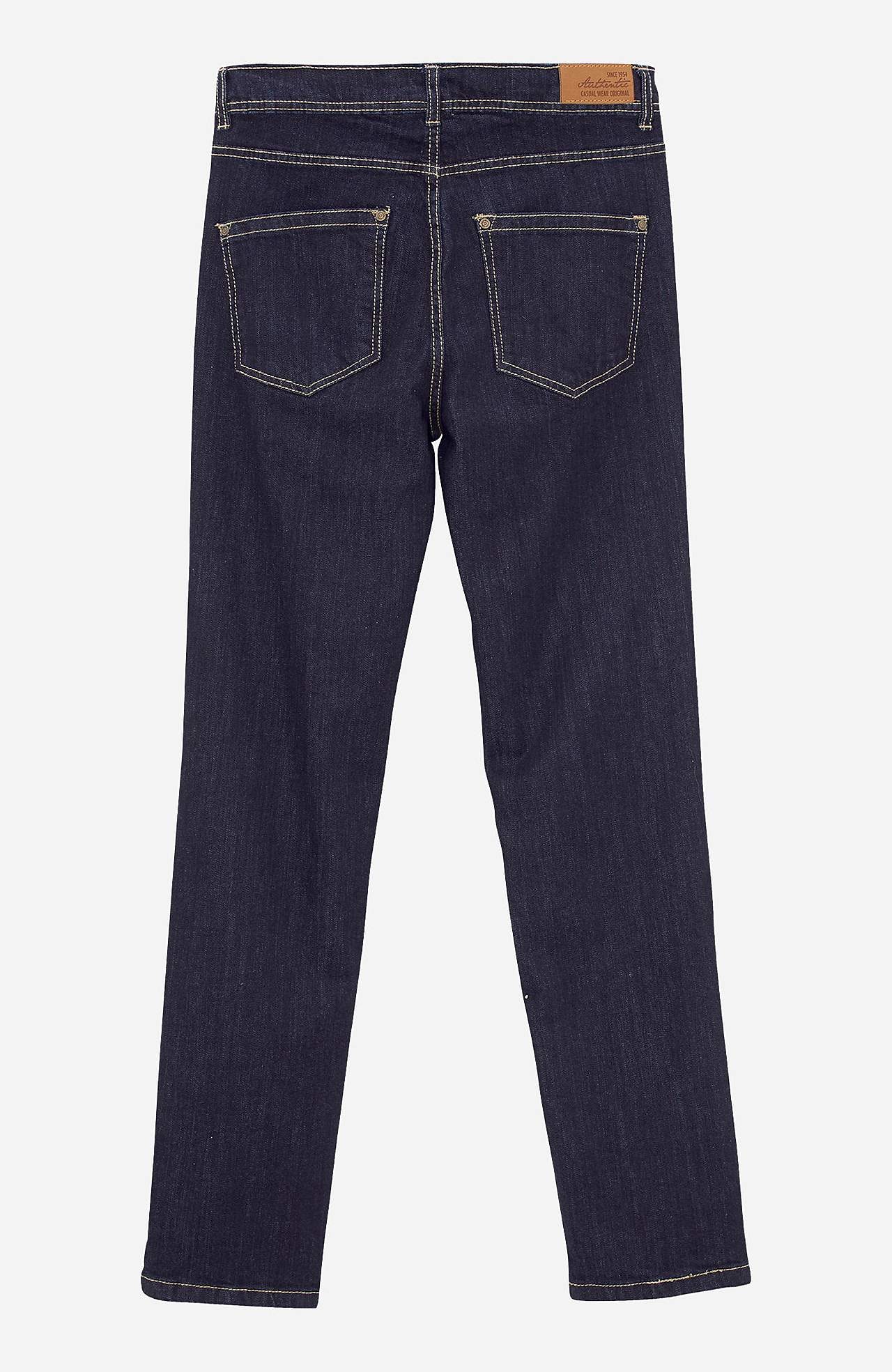 Lige jeans med stræk
