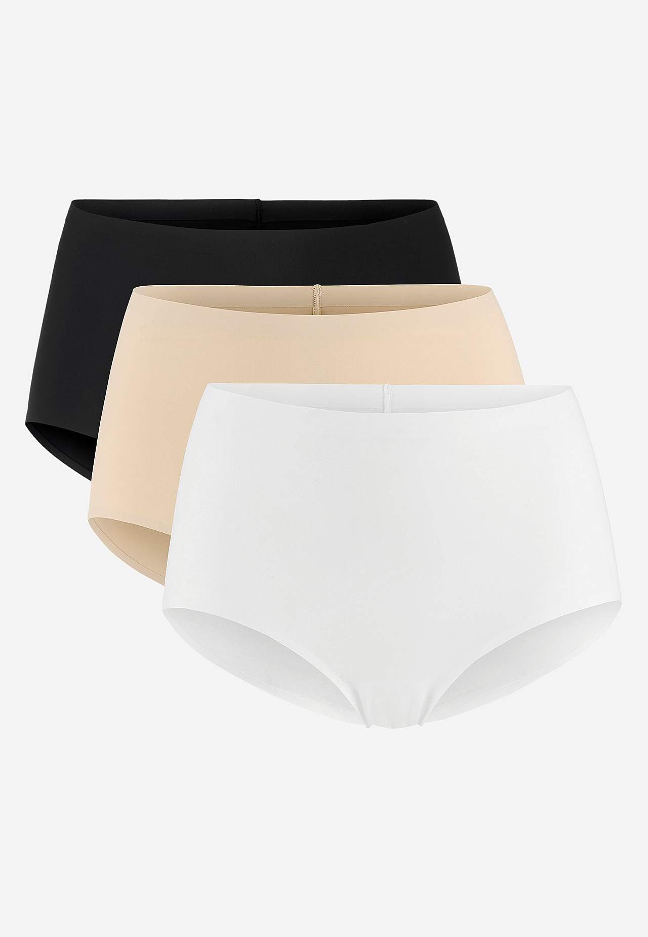 Komfortabel trusse med høj talje Ellie 3-pack