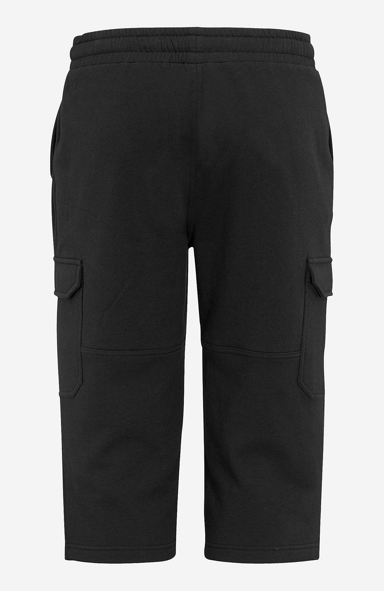 Lange sweatshirt-shorts med cargolommer Smarty