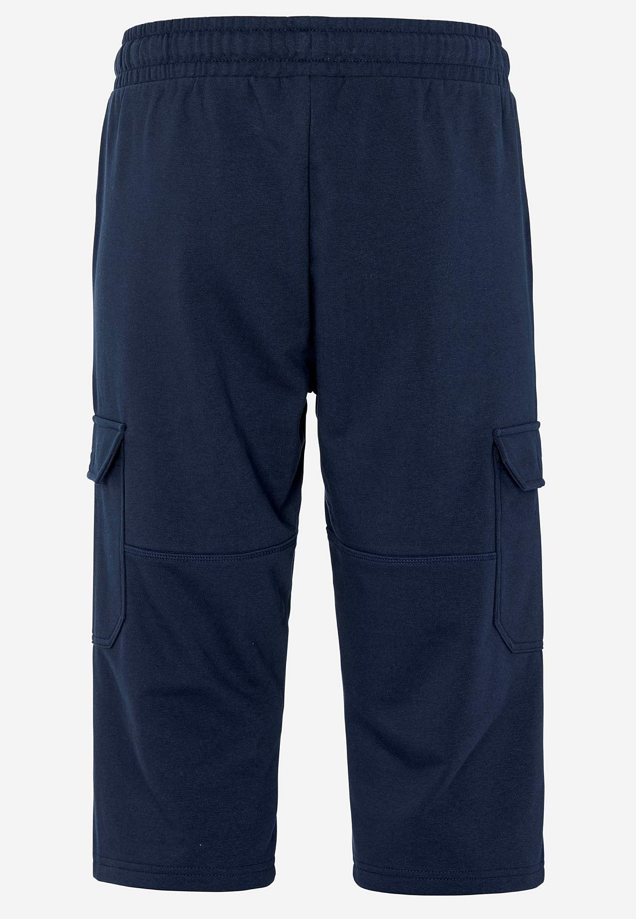 Lange sweatshirt-shorts med cargolommer Smarty