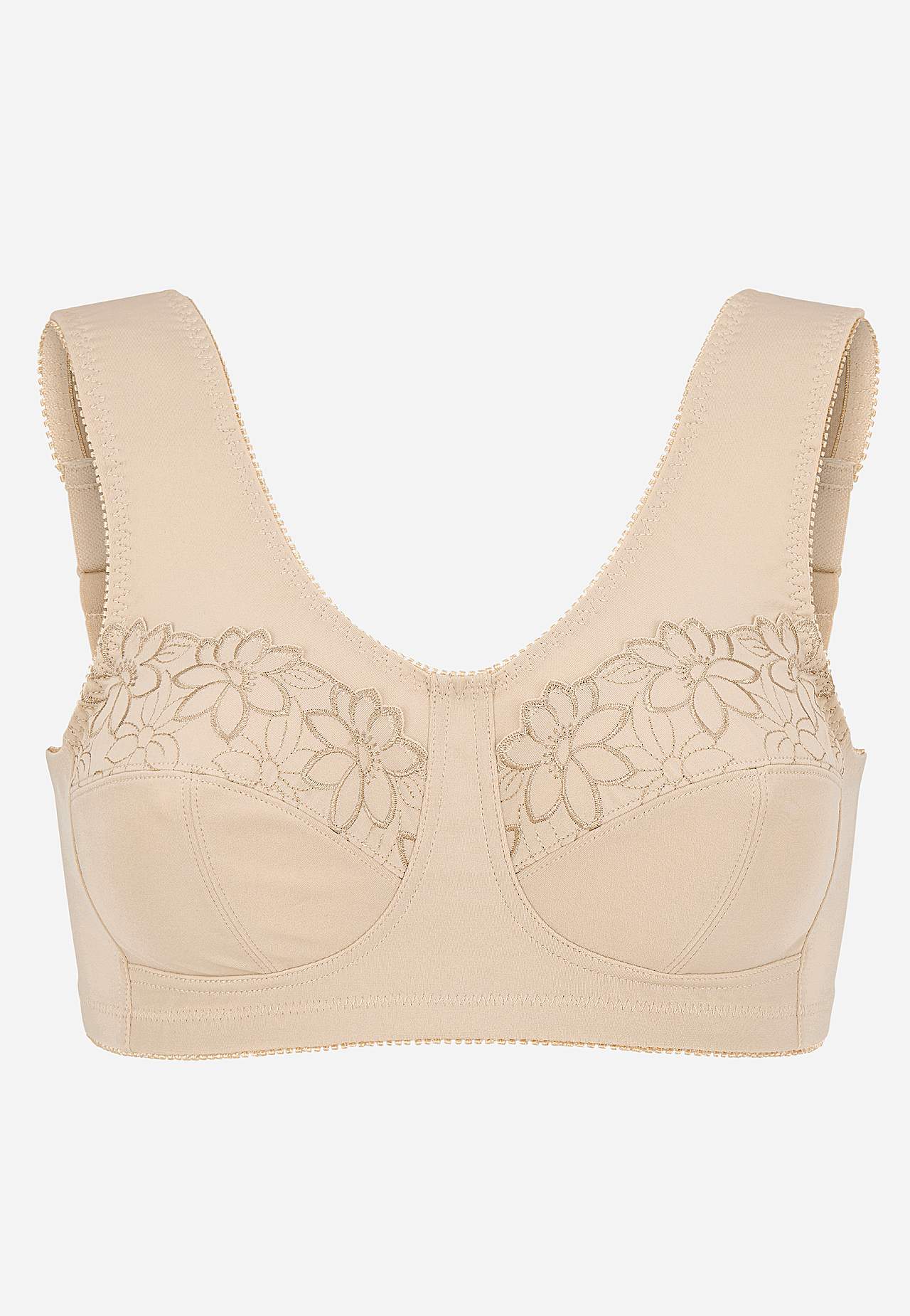 Soft BH med broderi Lily 2-pack