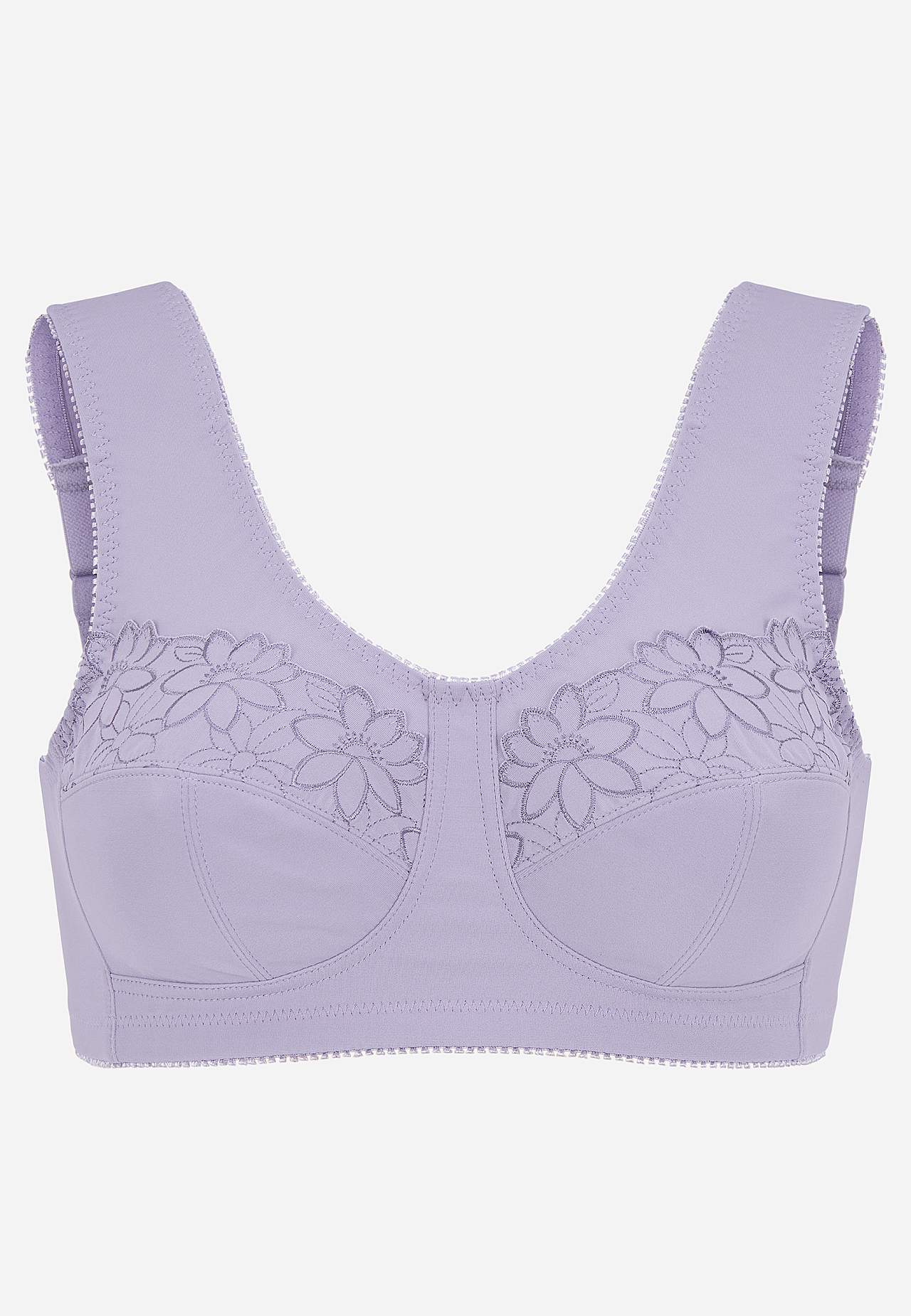 Soft BH med broderi Lily 2-pack
