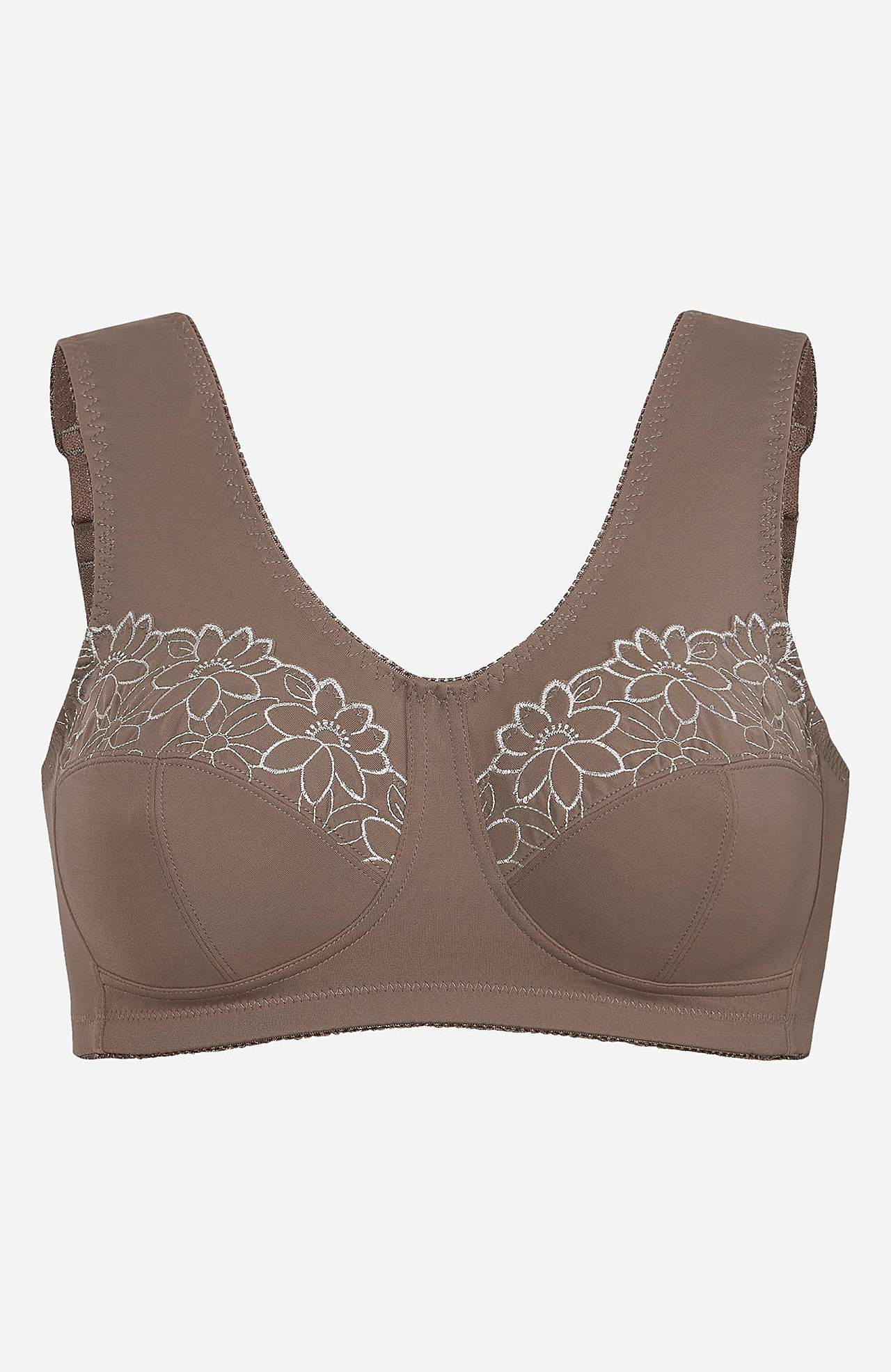 Soft BH med broderi Lily 2-pack