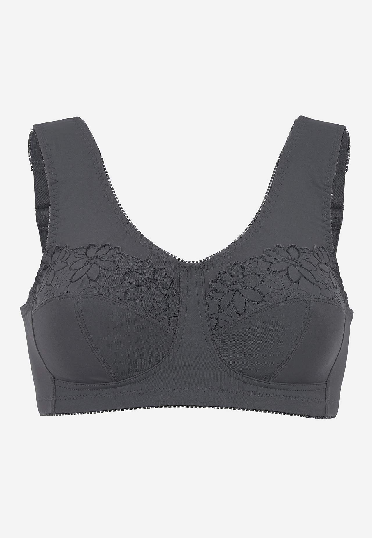 Soft BH med broderi Lily 2-pack