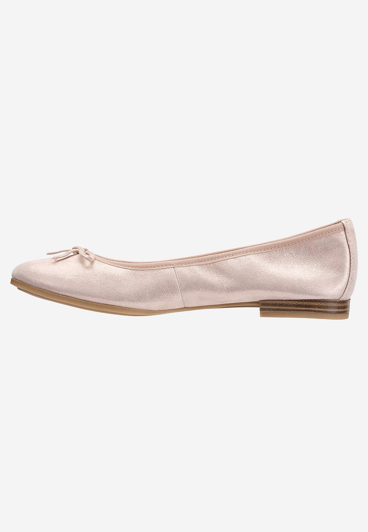 Klassisk ballerinasko i læder