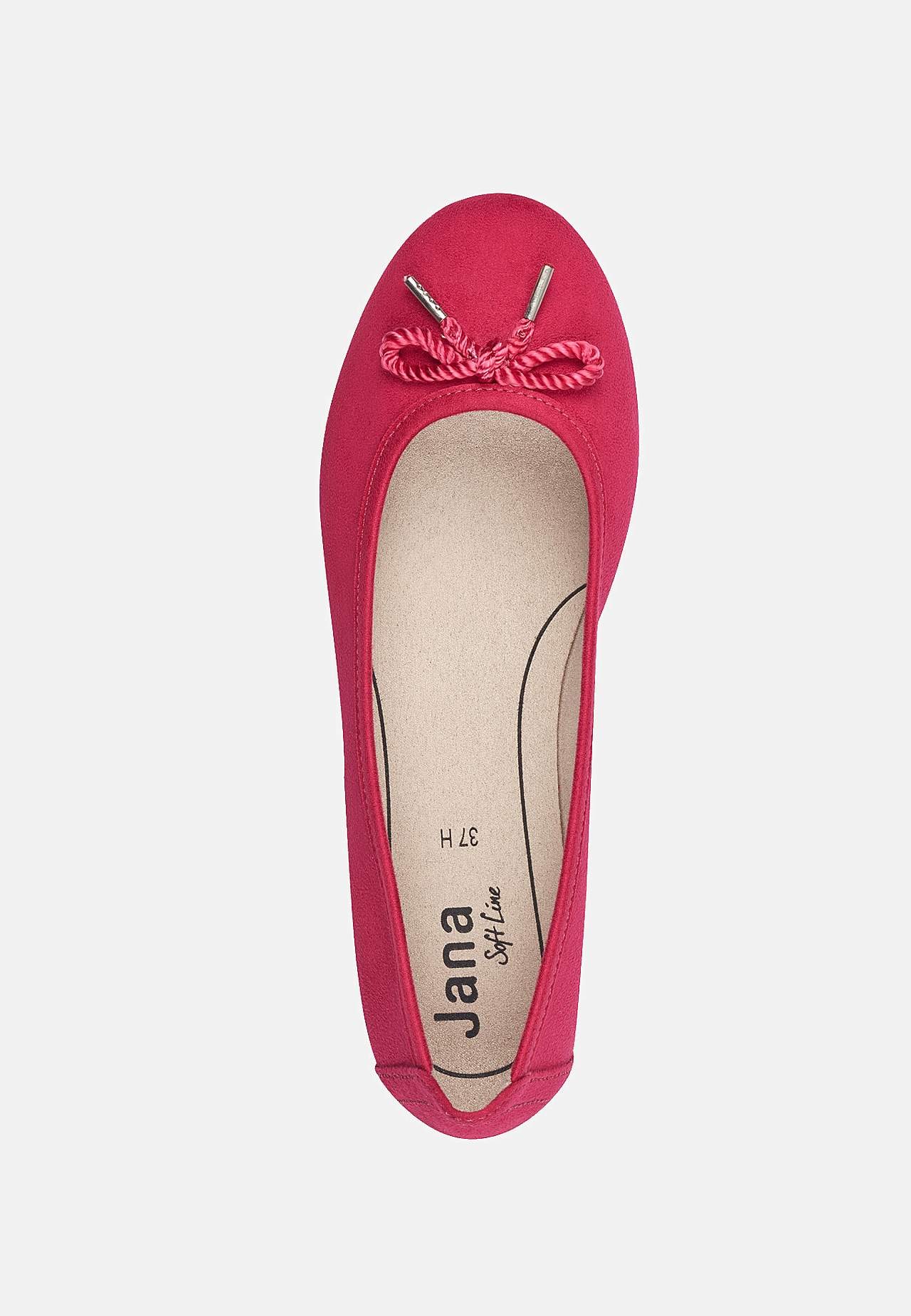 Ballerinasko med ruskindslook