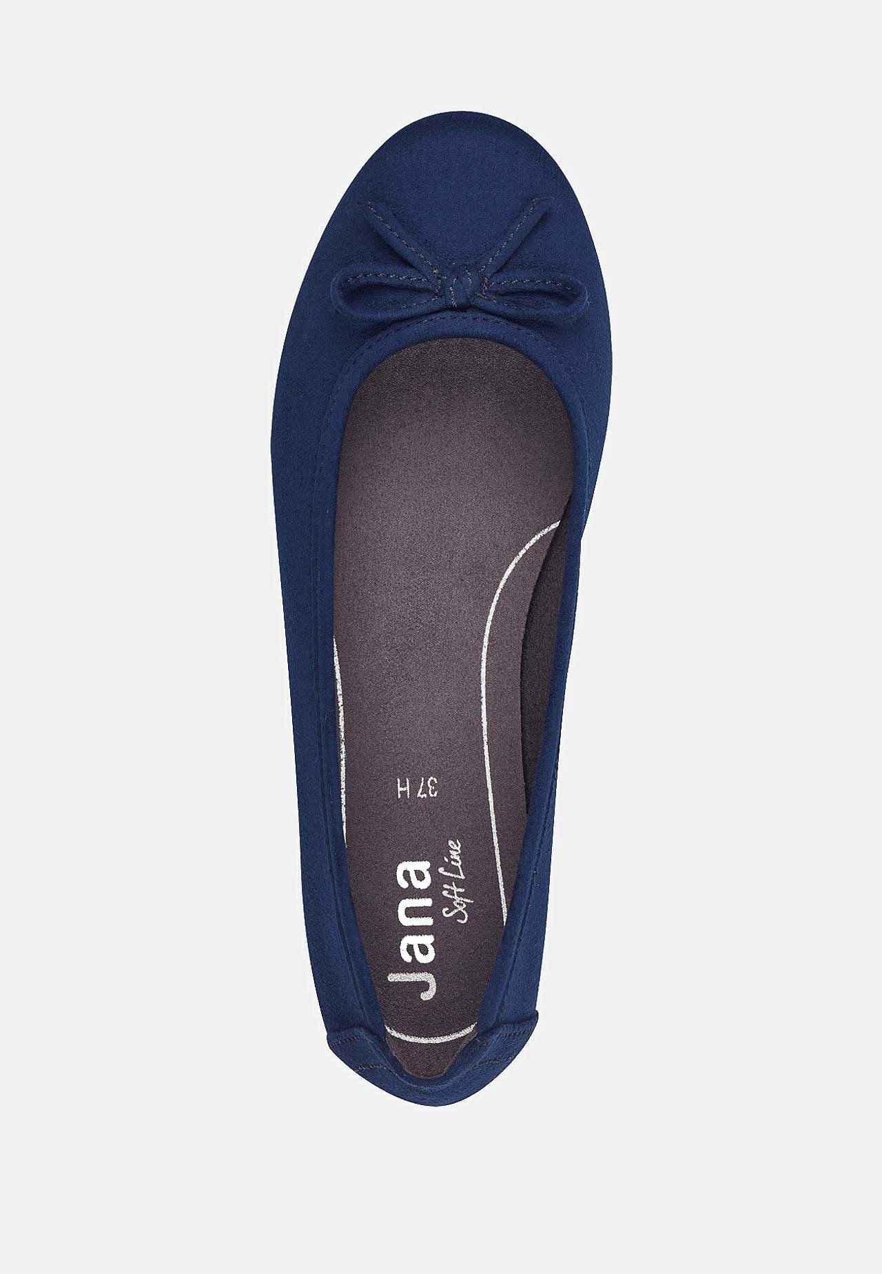 Ballerinasko med ruskindslook