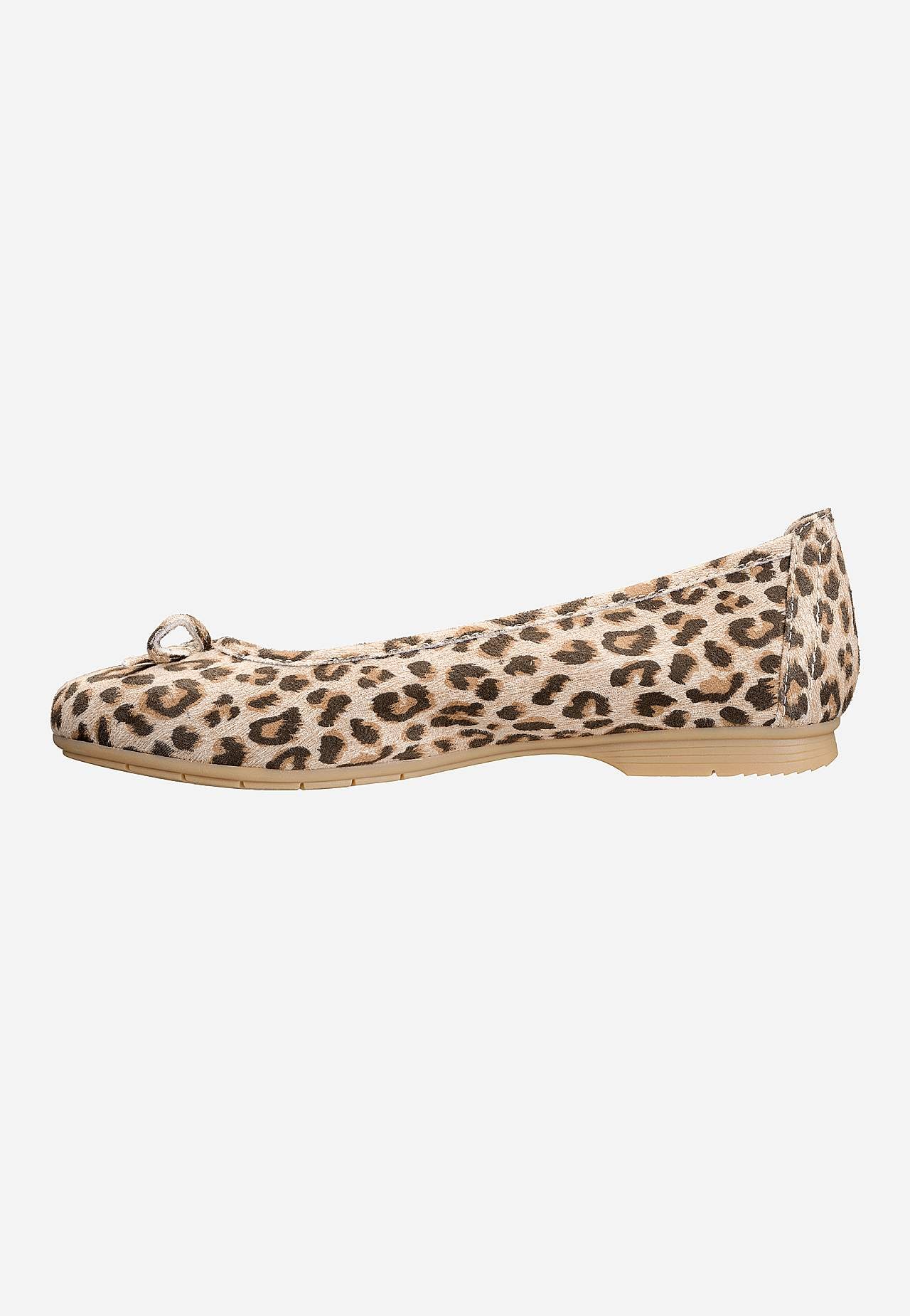 Ballerinasko med ruskindslook
