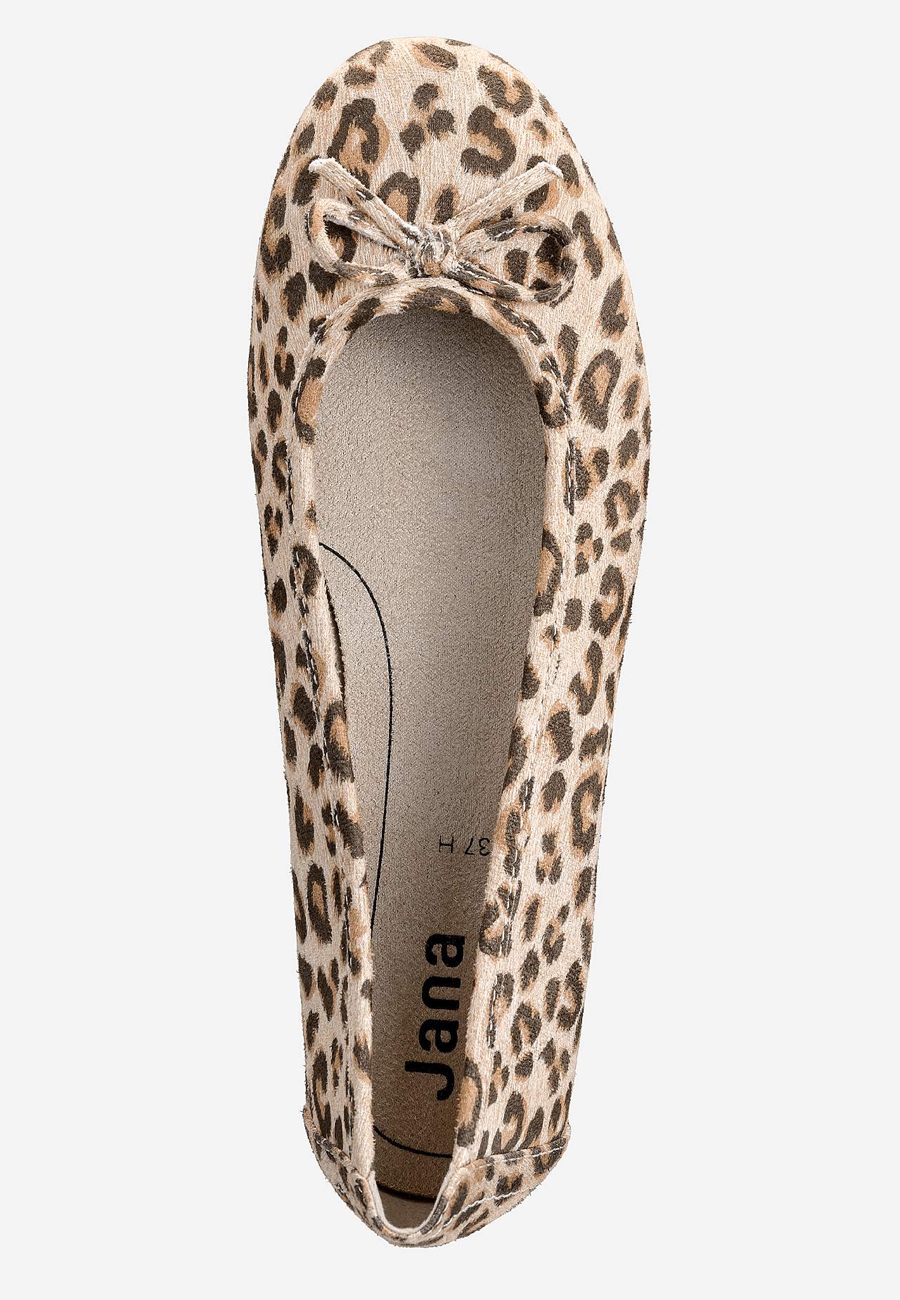 Ballerinasko med ruskindslook