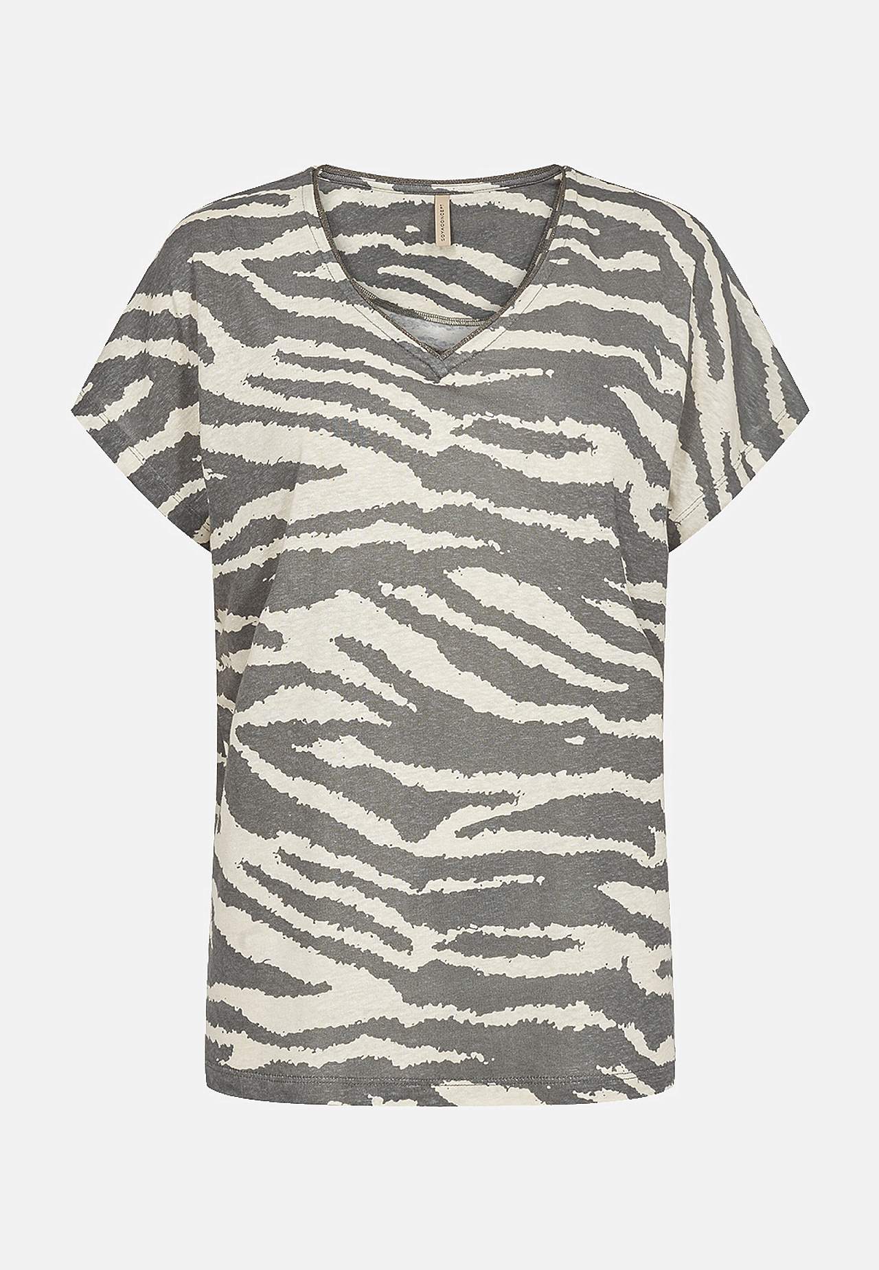 Blød top i hør og Tencel® Lenise
