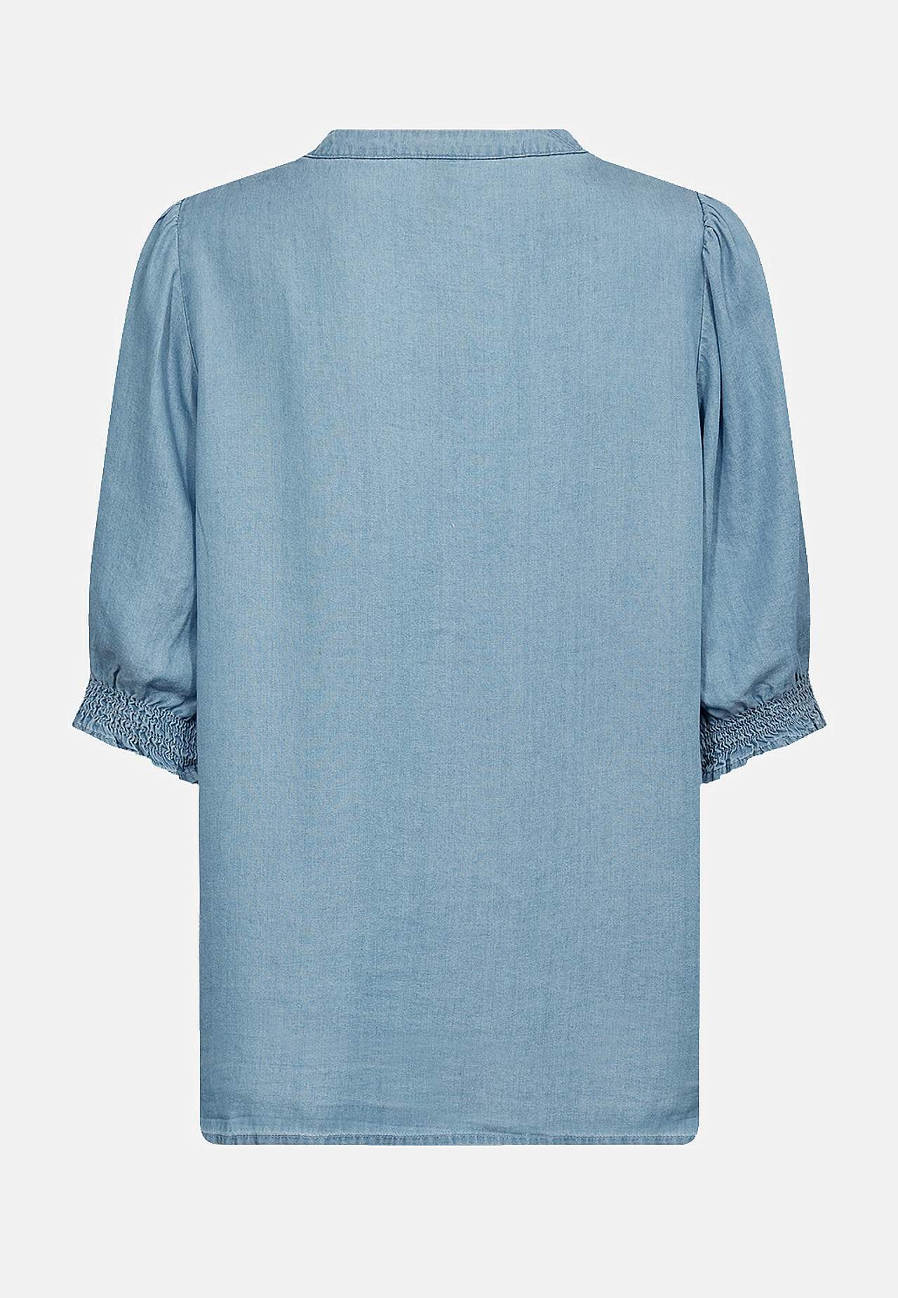 Blød bluse i lyocell