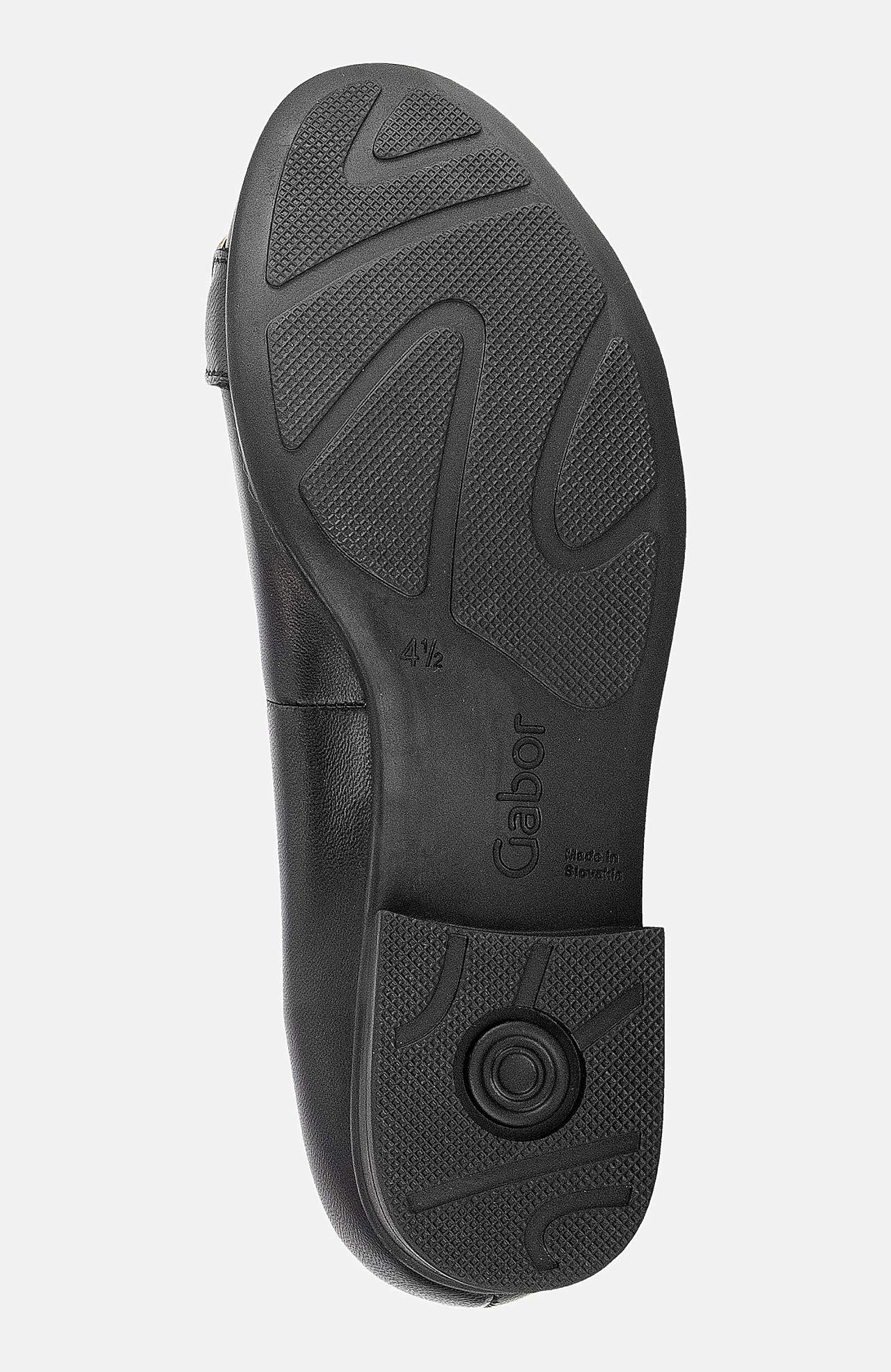 Ballerinasko med metalspænde