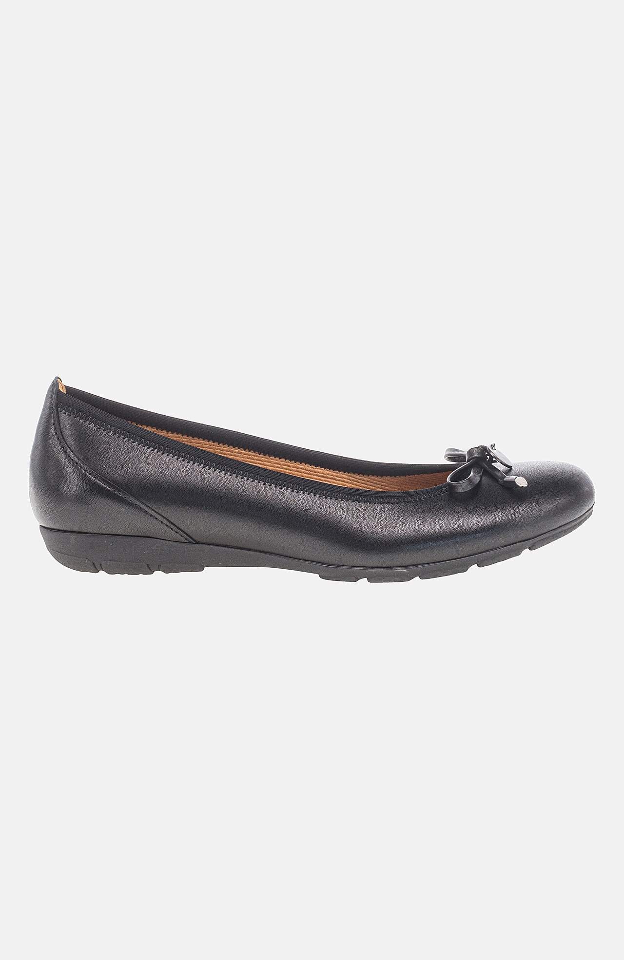 Ballerinasko med sløjfedetalje