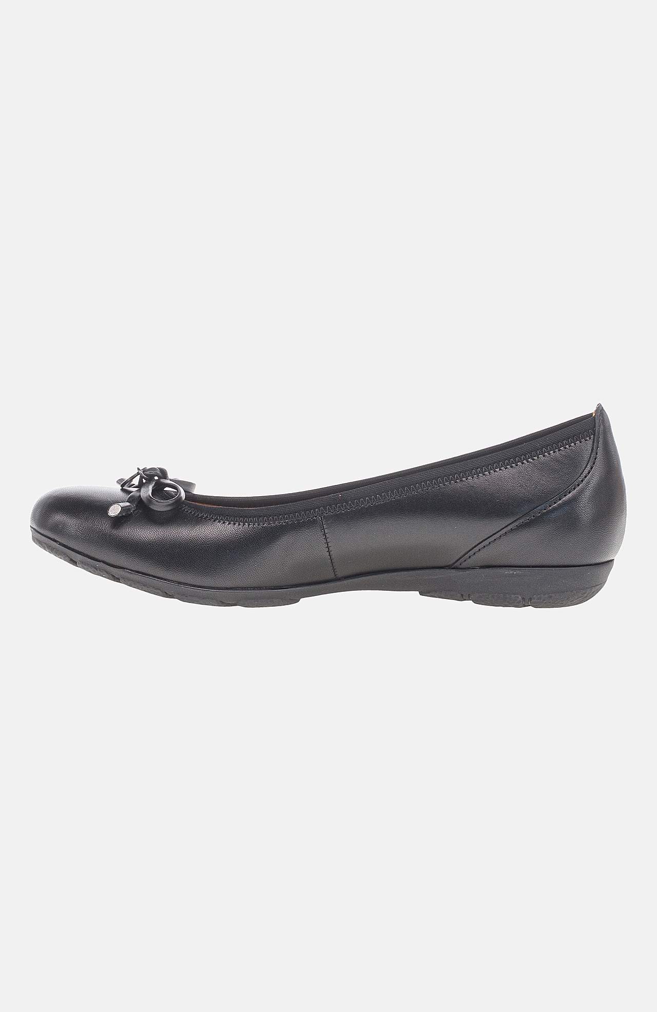 Ballerinasko med sløjfedetalje