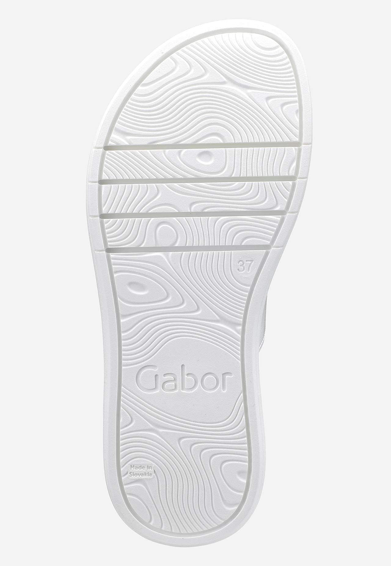 Sandal med brede remme