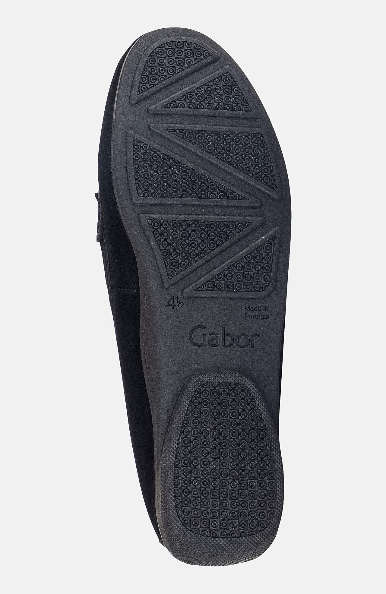 Ruskindsloafers med dekoreret sløjfe