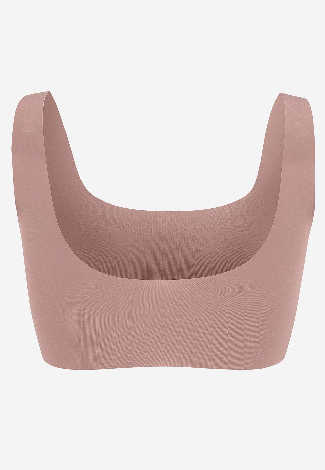 Sømløs BH-top i superblød mikrofiber Zero feel 2.0