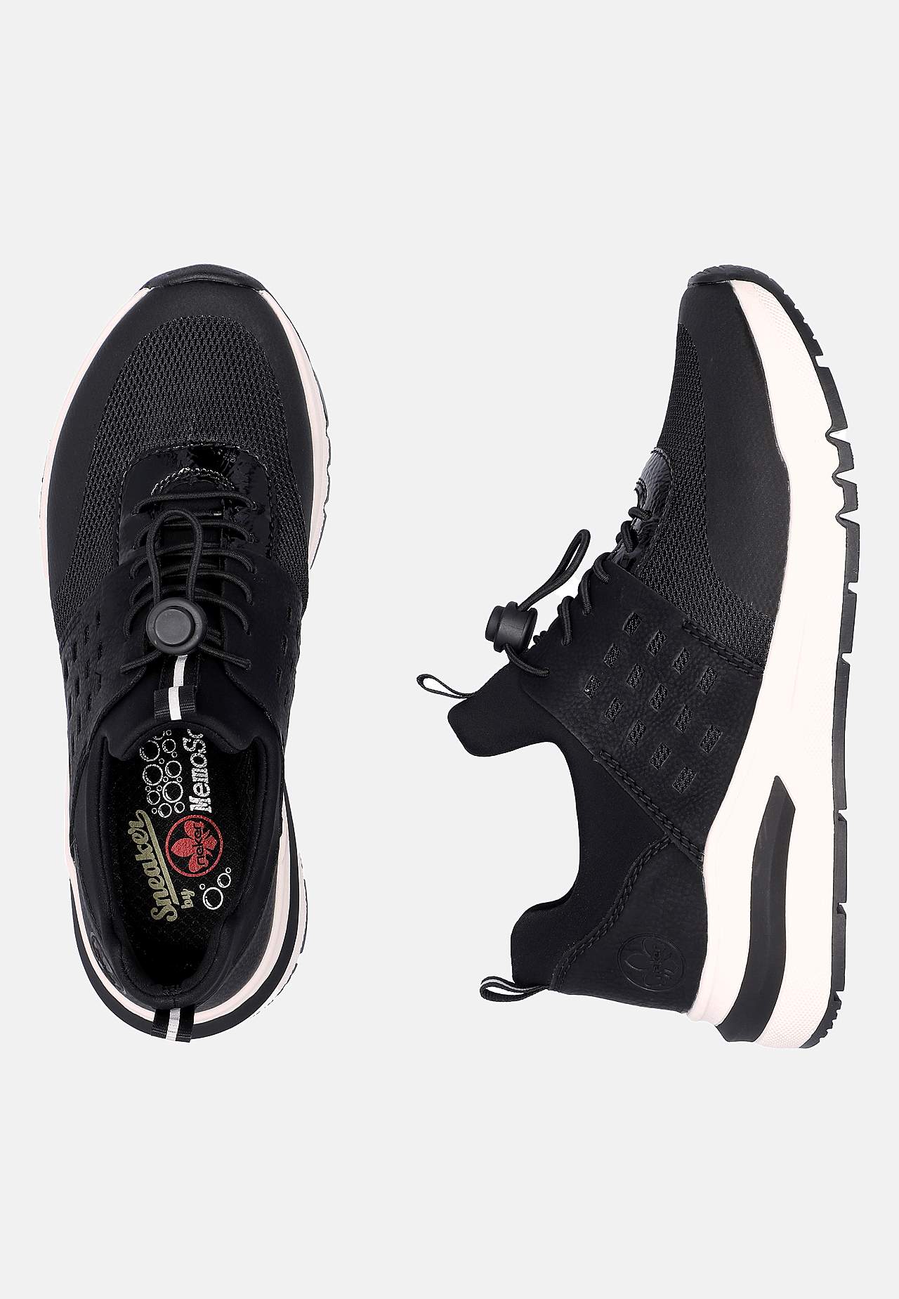 Sneakers med snoretræk