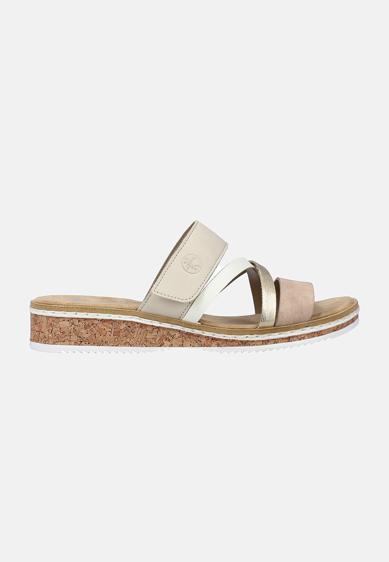 Sandal med dekorative remme
