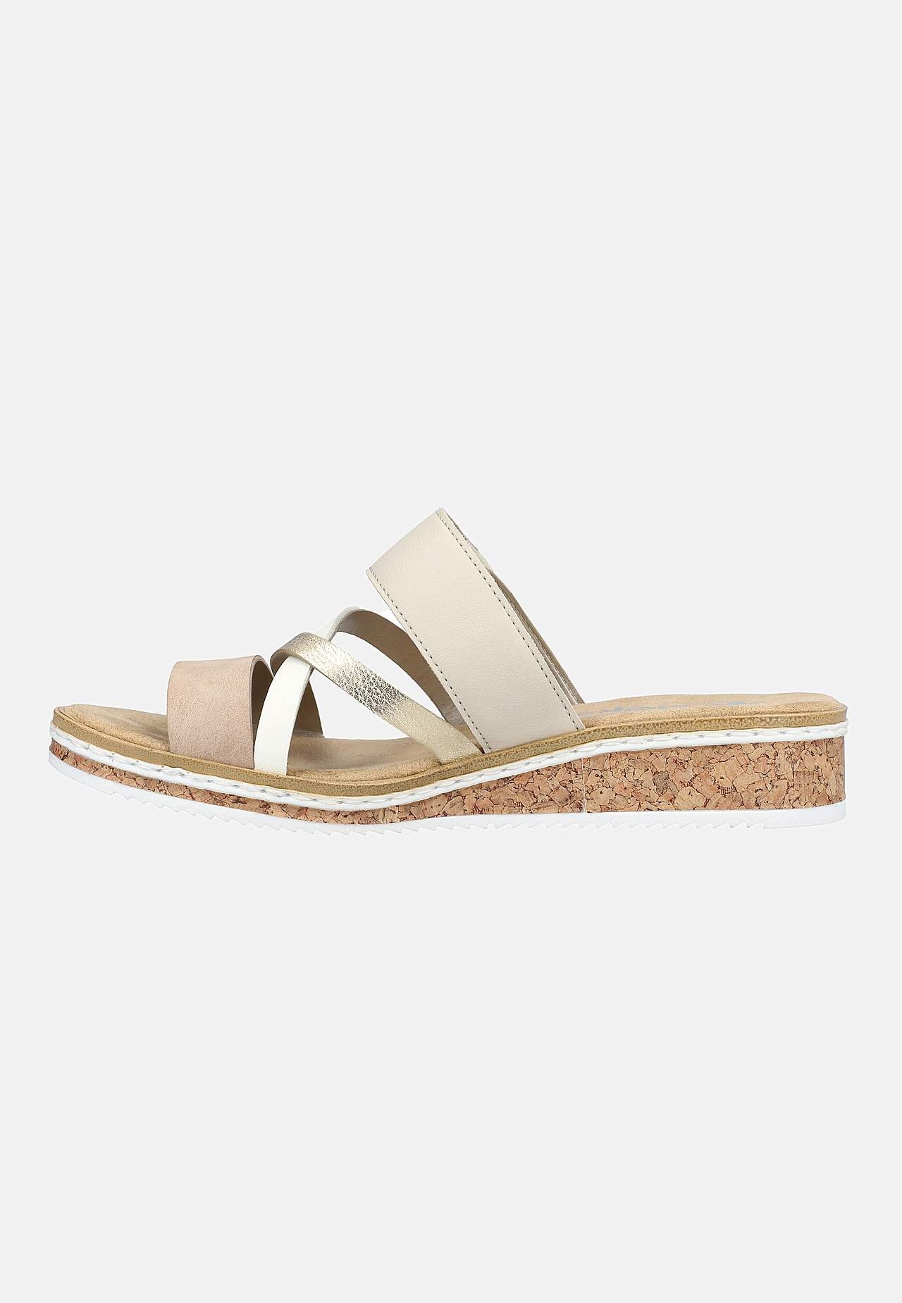 Sandal med dekorative remme